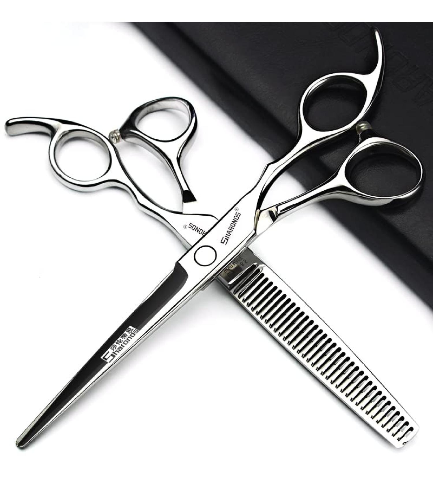 Professional 6/6.5 Inch Hair Scissors Set - Hairdressing & Thinning Shears (2 Pieces) | International Shipping - Buy Online on GoSupps.com