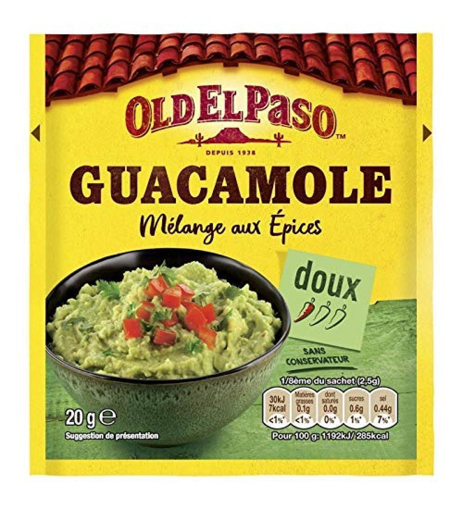 OLD EL PASO - Guacamole Spice Mix 20G - (Pack of 4)