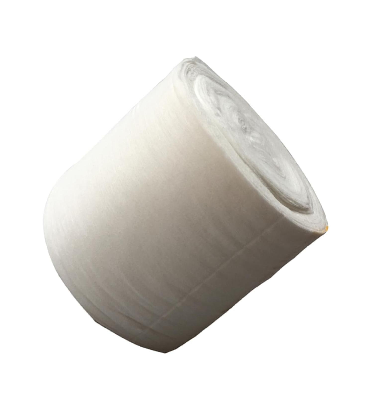 Minkissy Baby Wipes 600 Pieces Soft Non-Woven Fabric Roll for Baby Facial & Makeup Remover Gentle Towel Rolls Premium Quality White Tissue Wipes - Buy Online on GoSupps.com