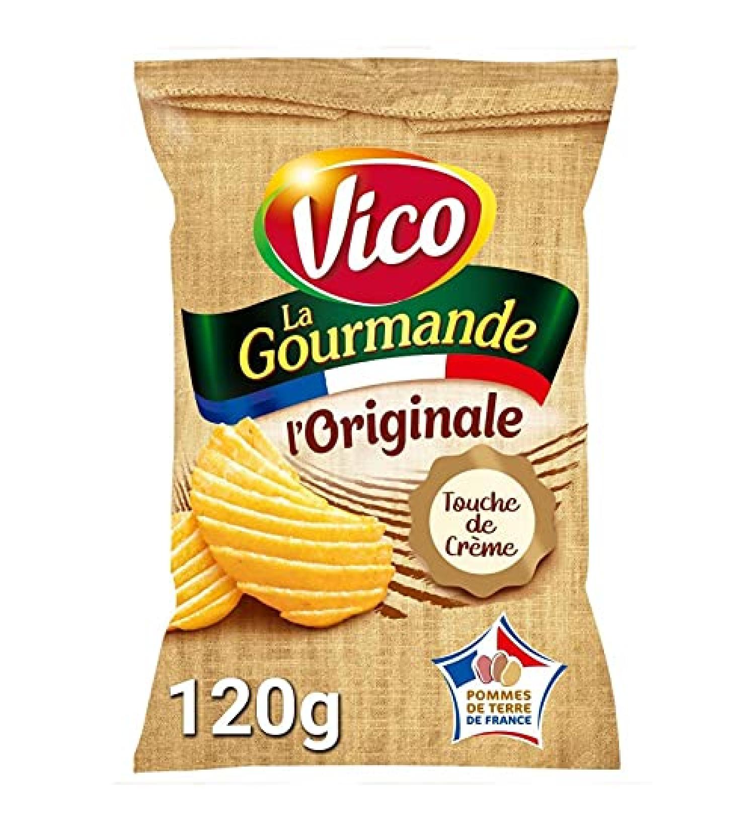VICO - La Gourmande Chips 120G - Pack of 4 - Buy Online on GoSupps.com
