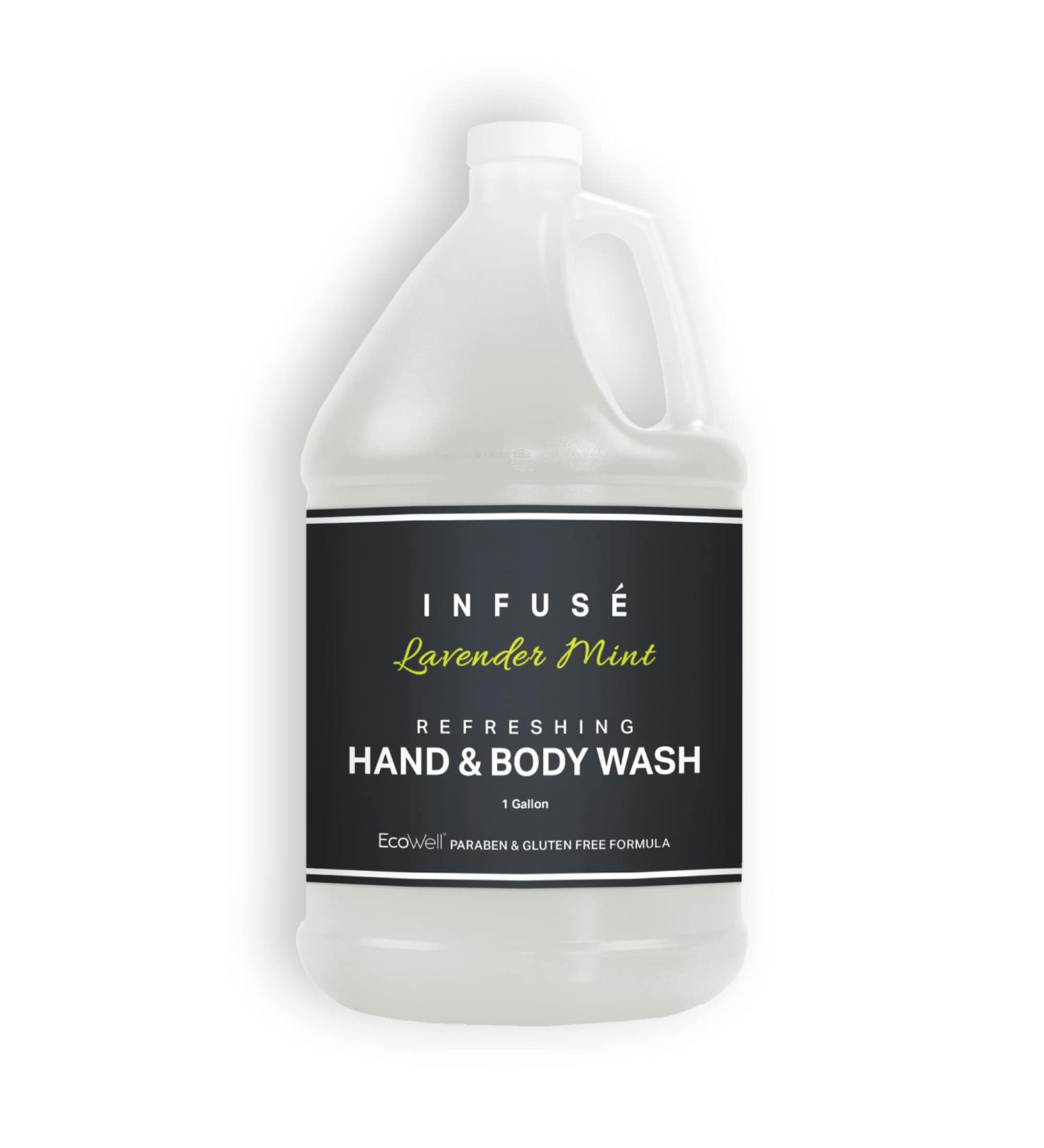 Shoppe Lavender Mint Hotel Hand/Body Wash | 1 Gallon | Hospitality Refill | (Single Gallon) - Buy Online on GoSupps.com
