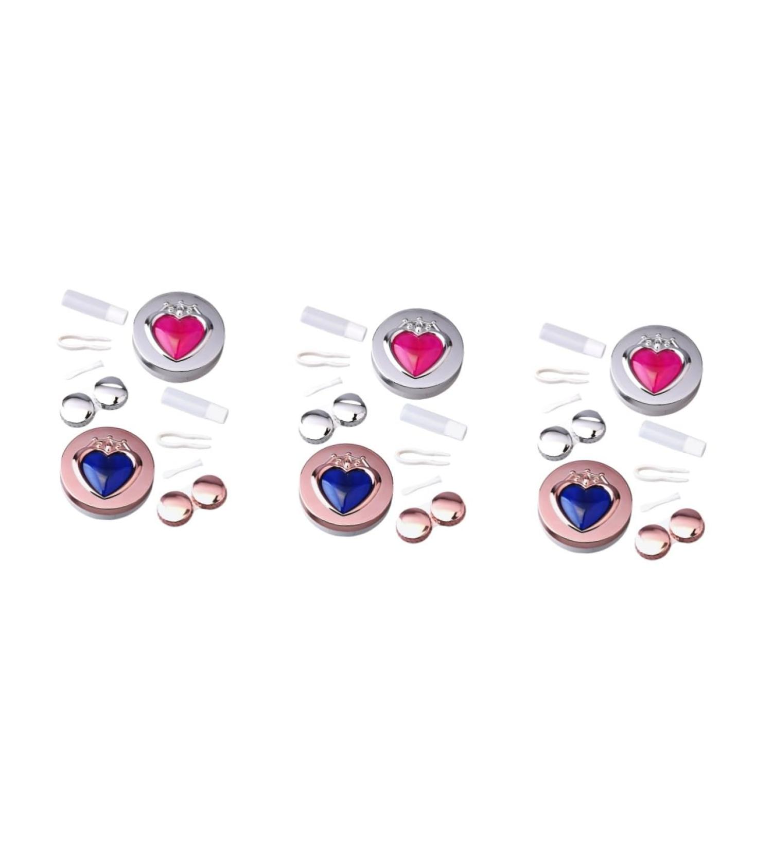 PartyKindom 6 Pcs Contact Lens Case with Mirror & Foil Disassembler - Perfect for Travel - Buy Online on GoSupps.com