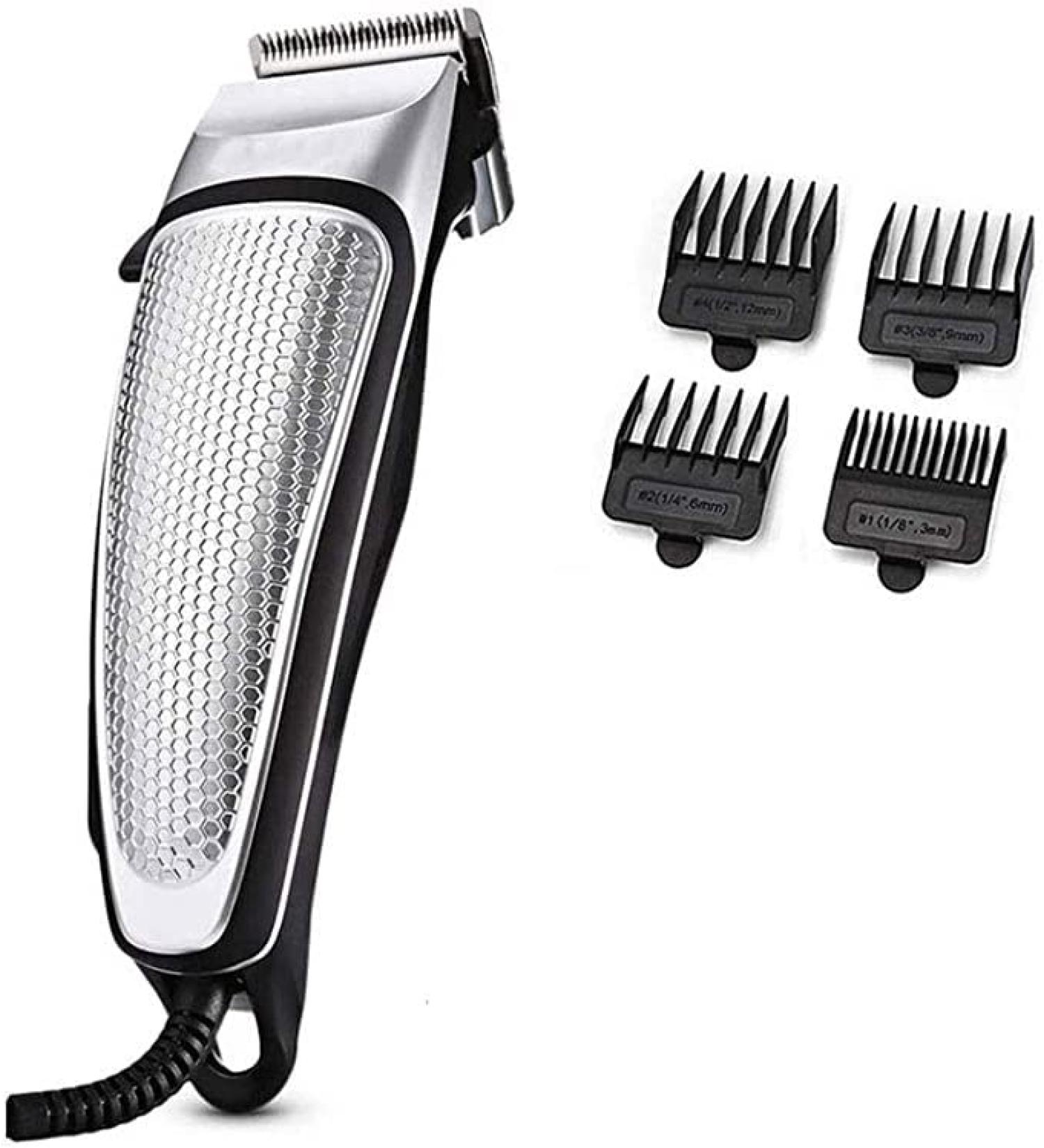 CAFFIA Barber Hair Clipper Set Home Beard Electric Cutter for Adult 4-Piece Simple Cut Haircut Kit  - Buy Online on GoSupps.com