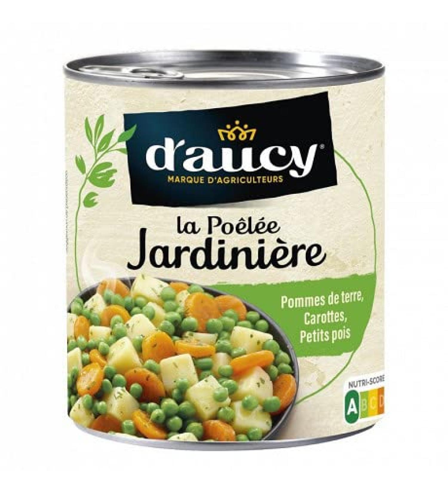 Pan-fried Jardinière with Carrot Juice 580G | D'Aucy | (Pack of 4) | Best Deal