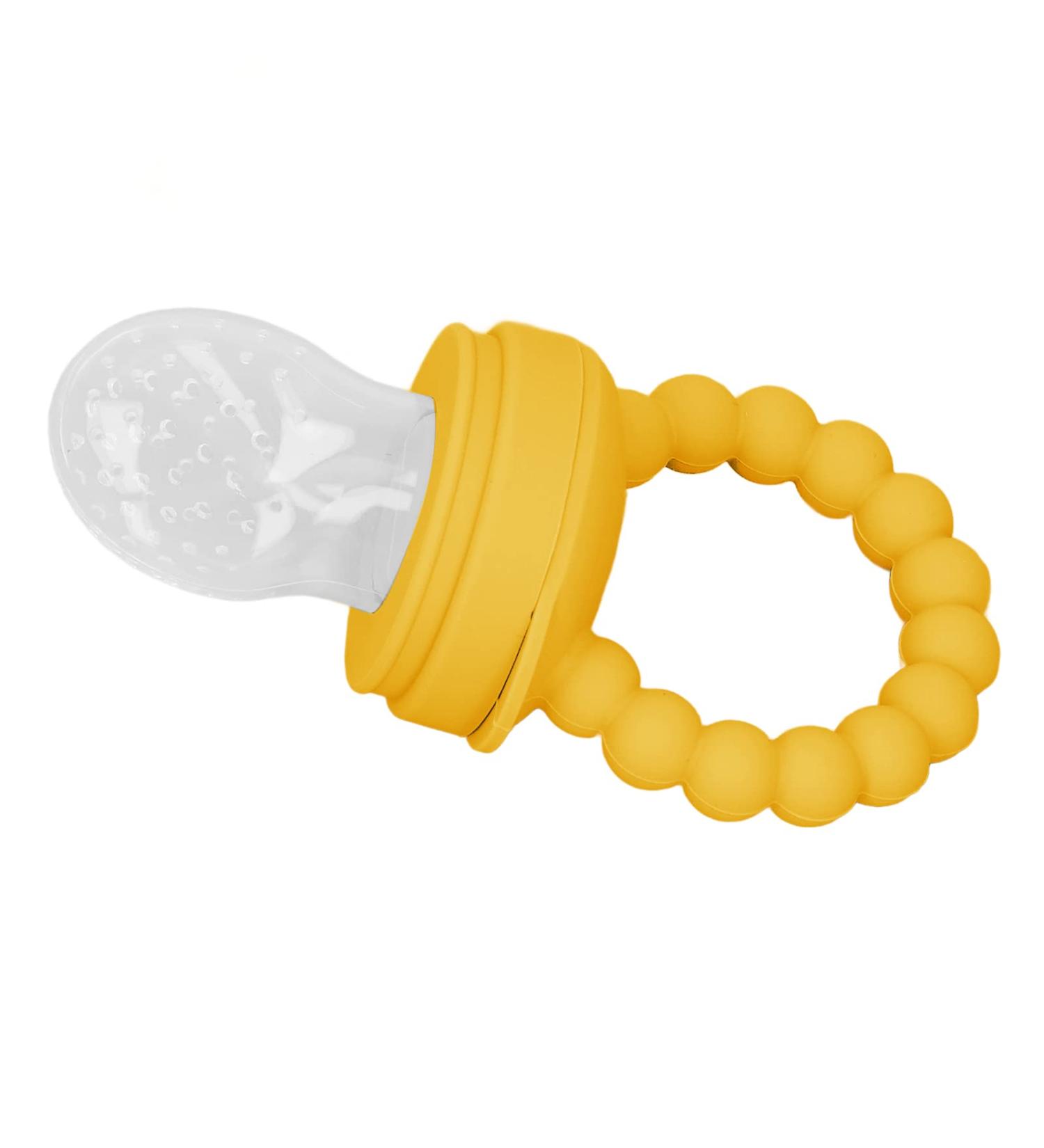 Buy Safe Silicone Fruit Pacifier Feeder | Food Quality & Gum Relief | International Shipping - Buy Online on GoSupps.com