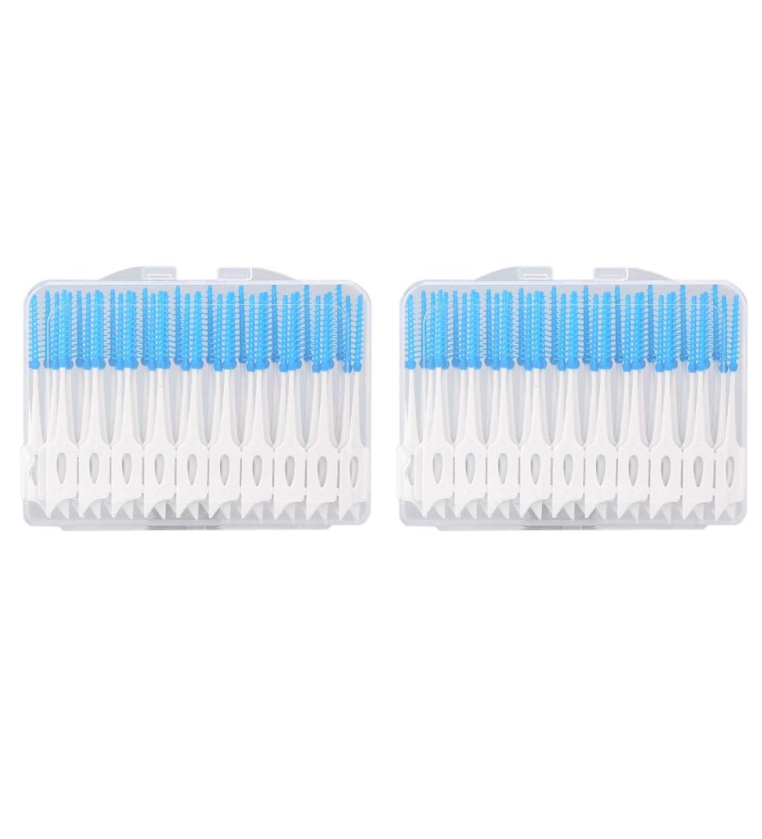 Disposable Interdental Brushes - 80 Pack Extra Soft Oral Care Tool for Gentle & Efficient Tooth Cleaning - Buy Online on GoSupps.com