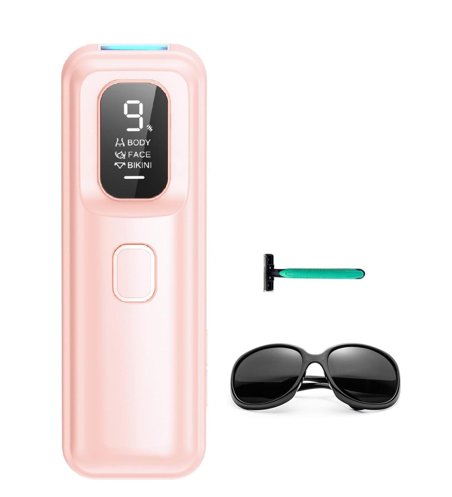  pilateurs Lumi re Puls e IPL pilateur Laser Definitive 9 Niveaux d' nergie 3 Modes pilateur Laser Hair Removal pour Aisselles/Visage/Maillot Femme Hommes-Rose - Buy Online on GoSupps.com