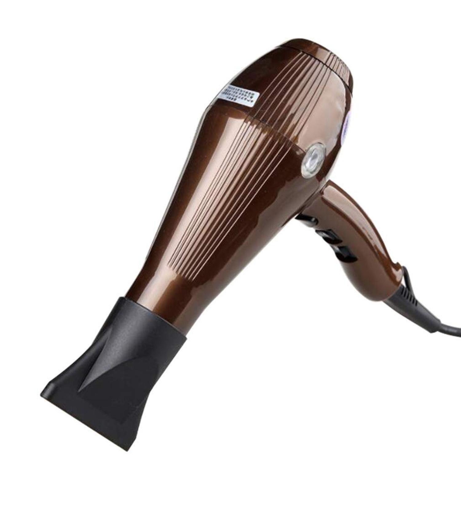 2300W Power Ionic Hair Dryer Professional Salon Dry Hair Hairdryer with Concentrator 2-Speed and 3 Temperature Settings Cool Shot Function AC Motor Powerful Quick Drying Hanging Loop Brown Small Gift - Buy Online on GoSupps.com