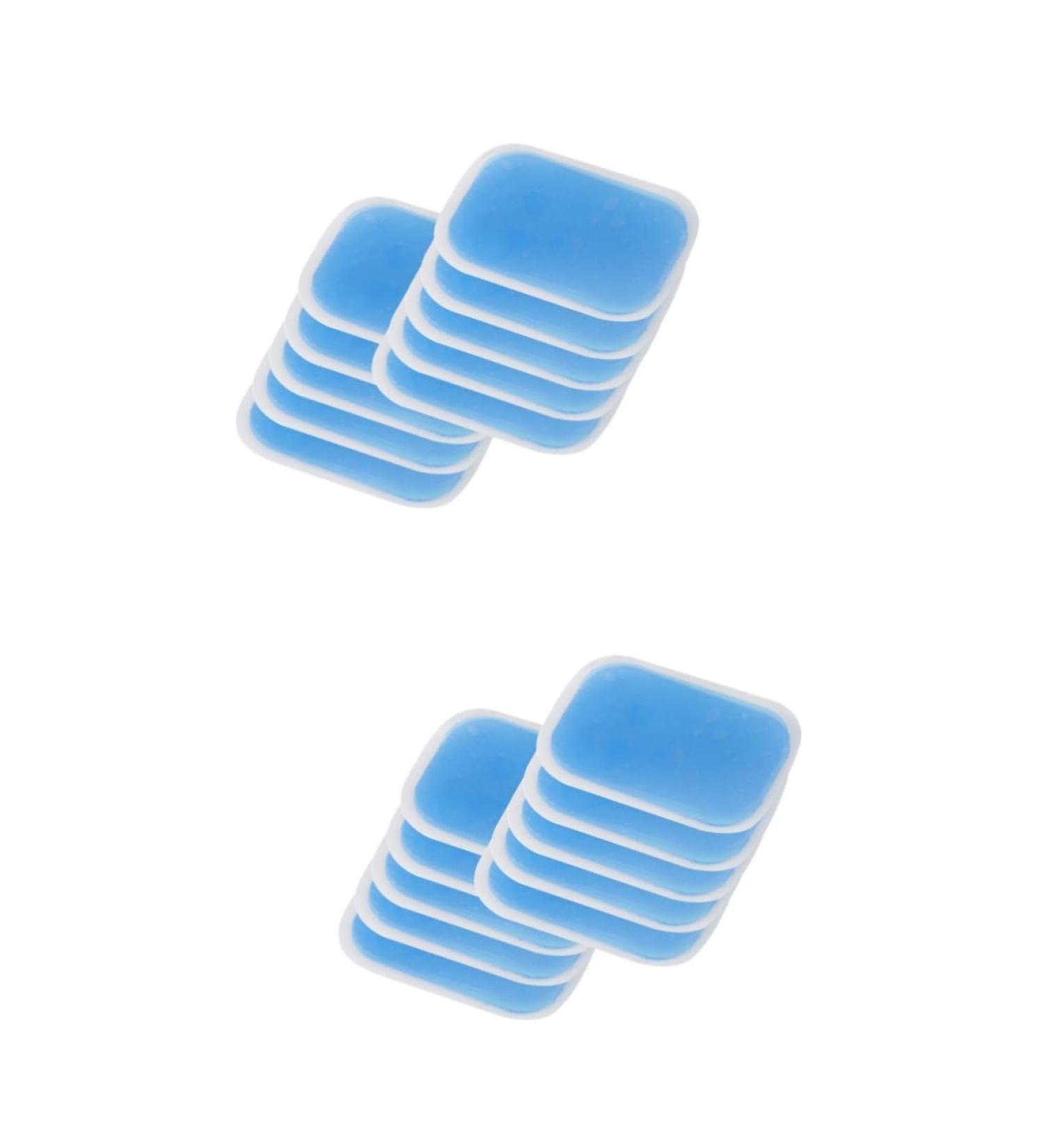 Buy TOVINANNA 60 STK Gelpads for Abdominal Stimulators - Replacement Hydrogel Fitness Pads for Belly Toner & Massage Mat - International Shipping Available - Buy Online on GoSupps.com
