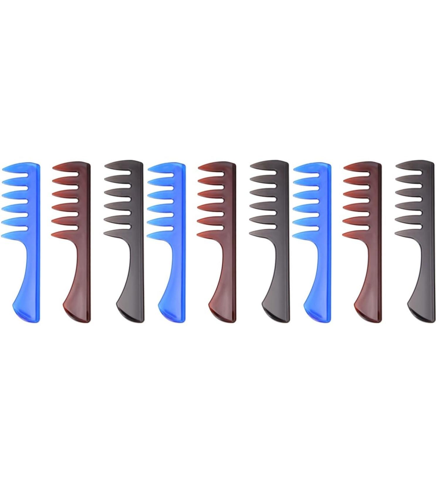 9 PCS Detangling Hair Comb Hair Salon Comb Barber men comb Hair Styling Tools Barber Male Combs Hair Brush Kit Fork Comb hair comb for men Hairdressing Accessories set man big back Mx3pcs As Shownx3pcs - Buy Online on GoSupps.com