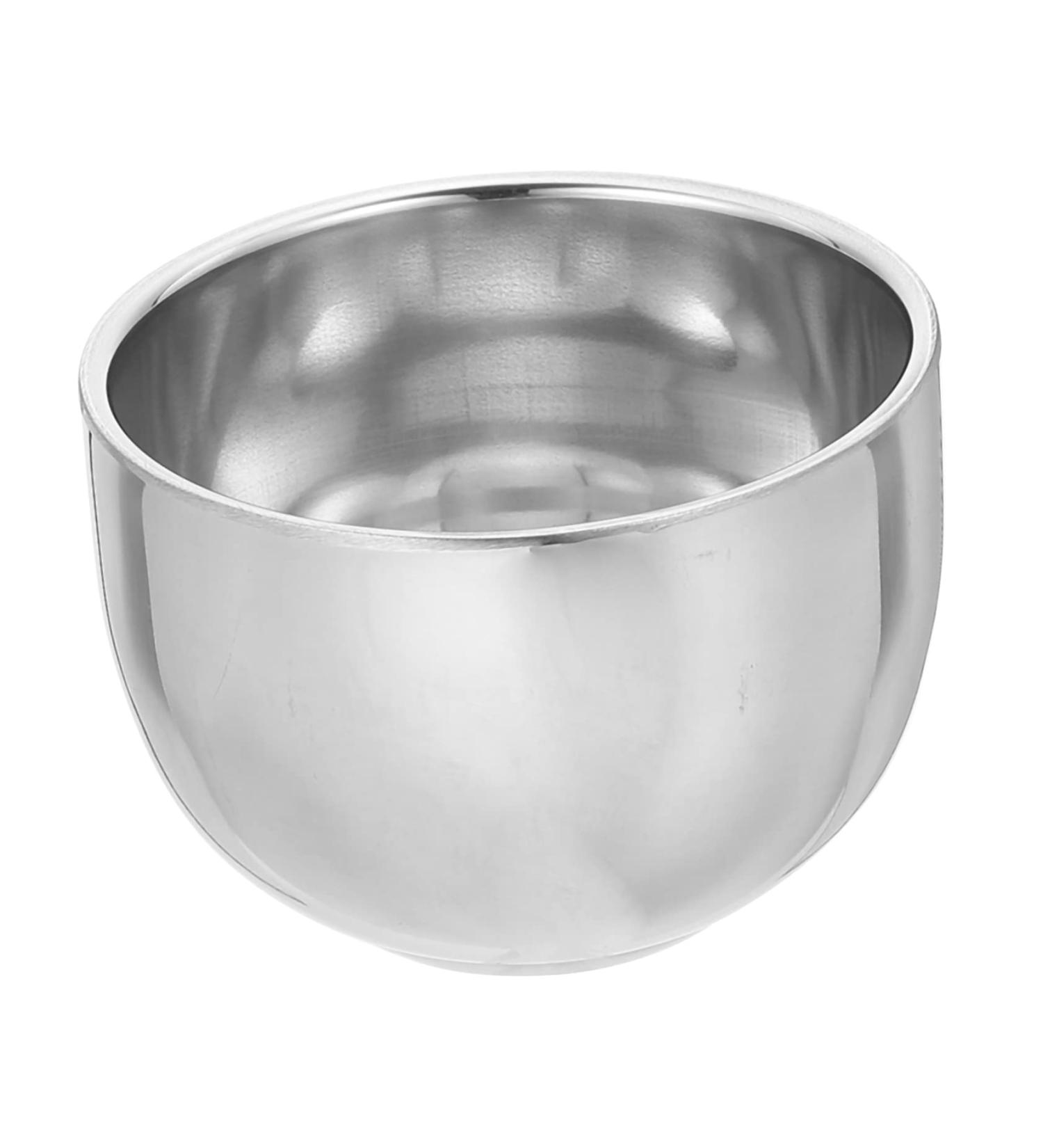Premium Double-Walled Stainless Steel Shaving Cup | Healed Foam Foam & Metal Beard Care Kits for Men - Perfect for Travel - Buy Online on GoSupps.com