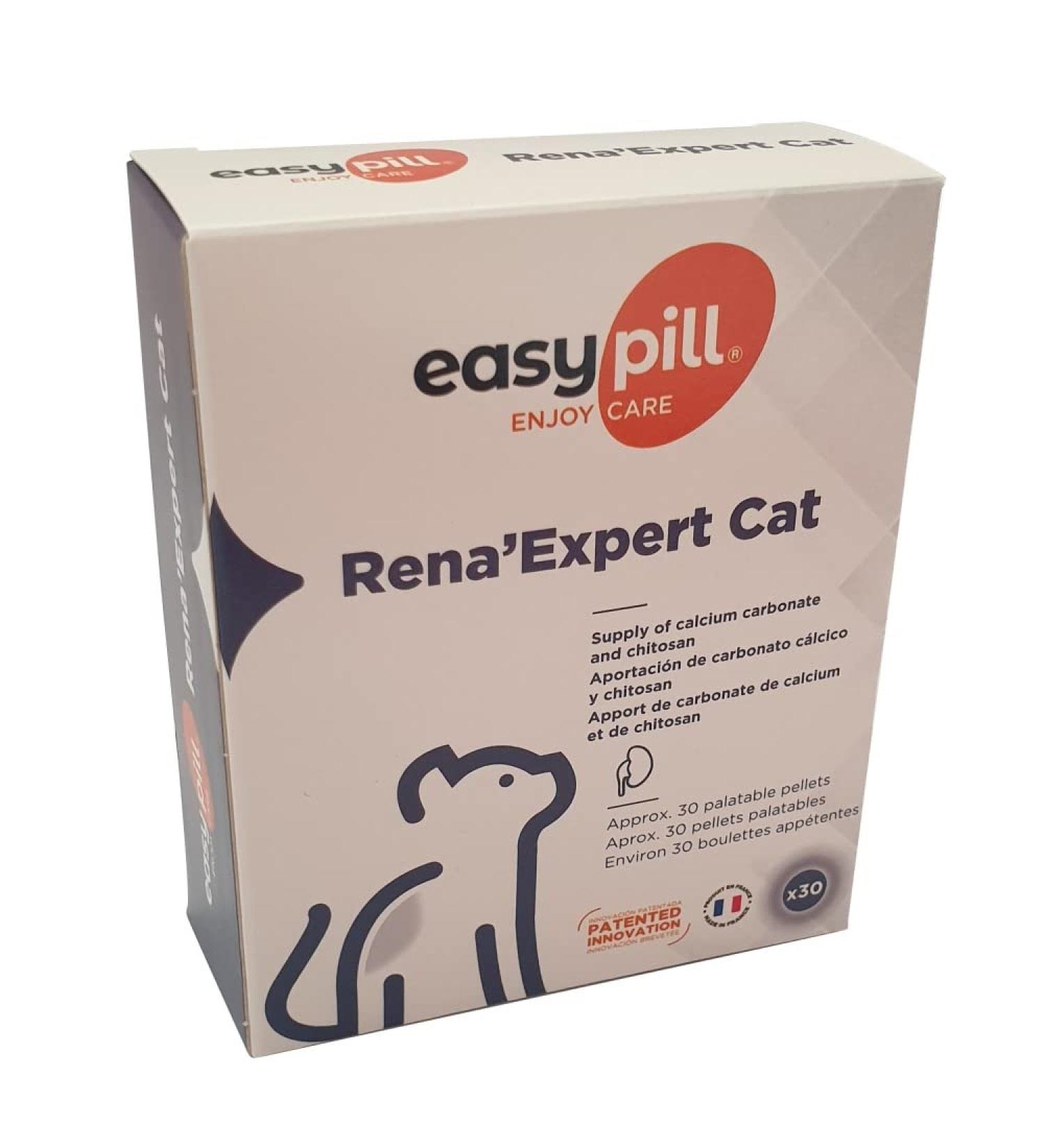 Easypill Cat Renal Supplement Rena'Expert Kidney Function x 30 Palatable Pellets