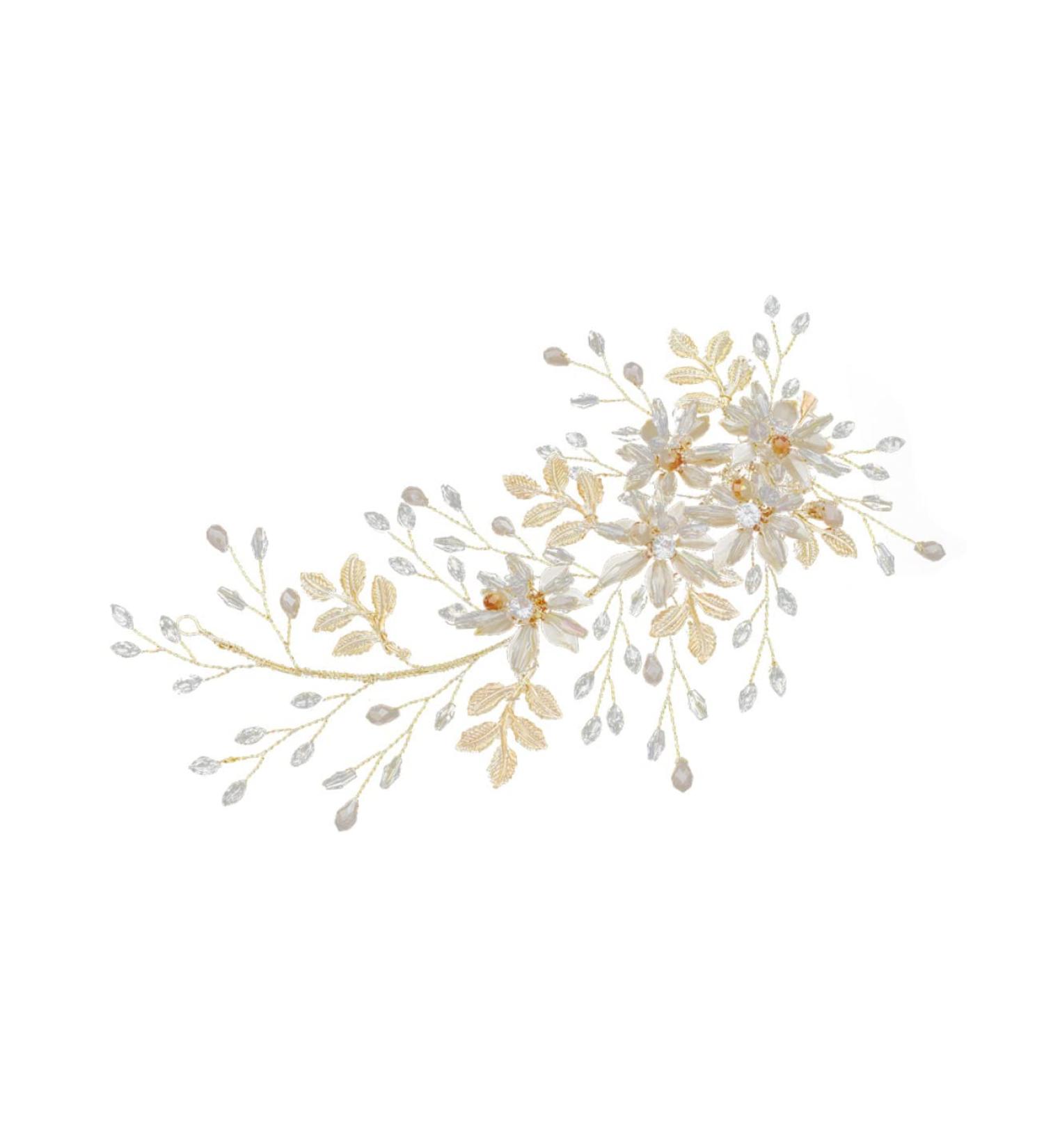 MAGICLULU Women Barrettes Bride Hair Clip Wedding Hairpin Fashion Hair Clips Girl Hair Clip Crystal Hairpin Women Hair Pin - Buy Online on GoSupps.com