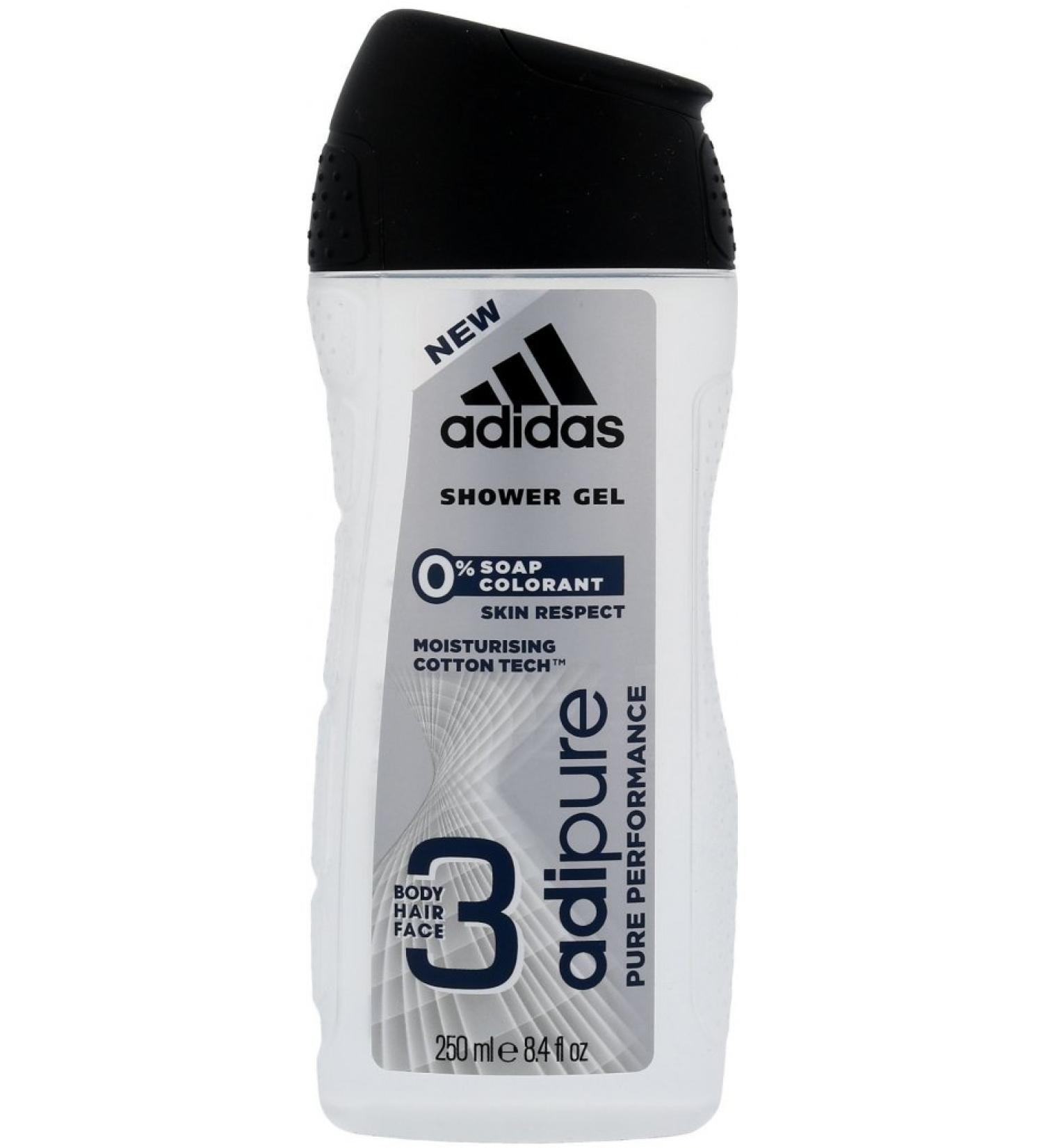 Adidas Adipure Shower Gel 250 ml / 8.4 fl oz