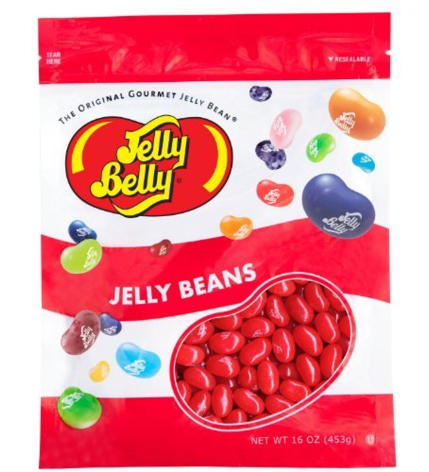 Jelly Belly Very Cherry Jelly Beans - 1lb Resealable Bag - Official Genuine Cherry Flavor - Pack of 1 - Buy Online on GoSupps.com