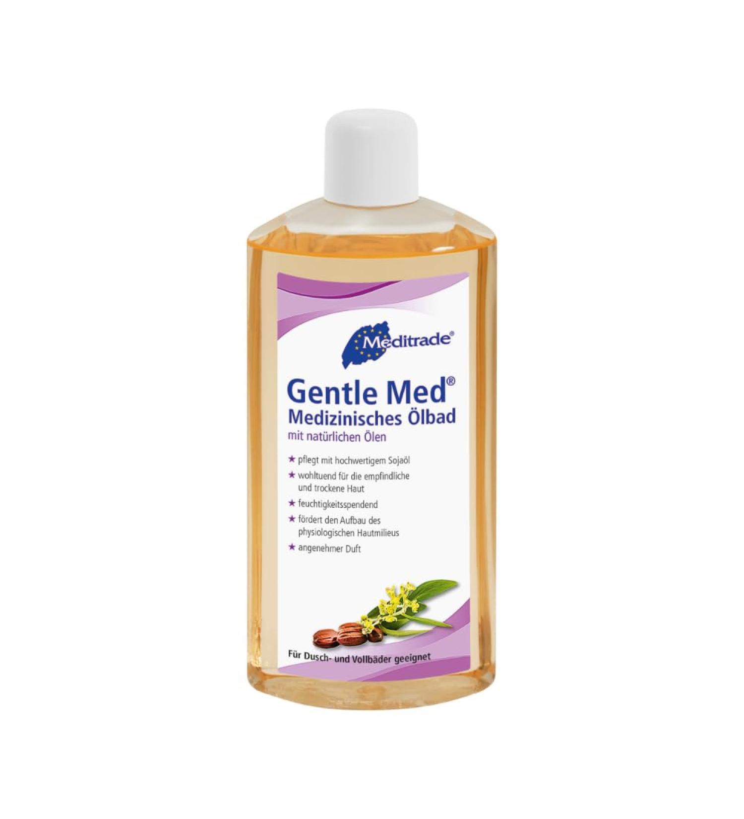 Meditrade Gentle Med Oil Bath - Medical Oil Bath - Infant Care - 12 x 500 ml