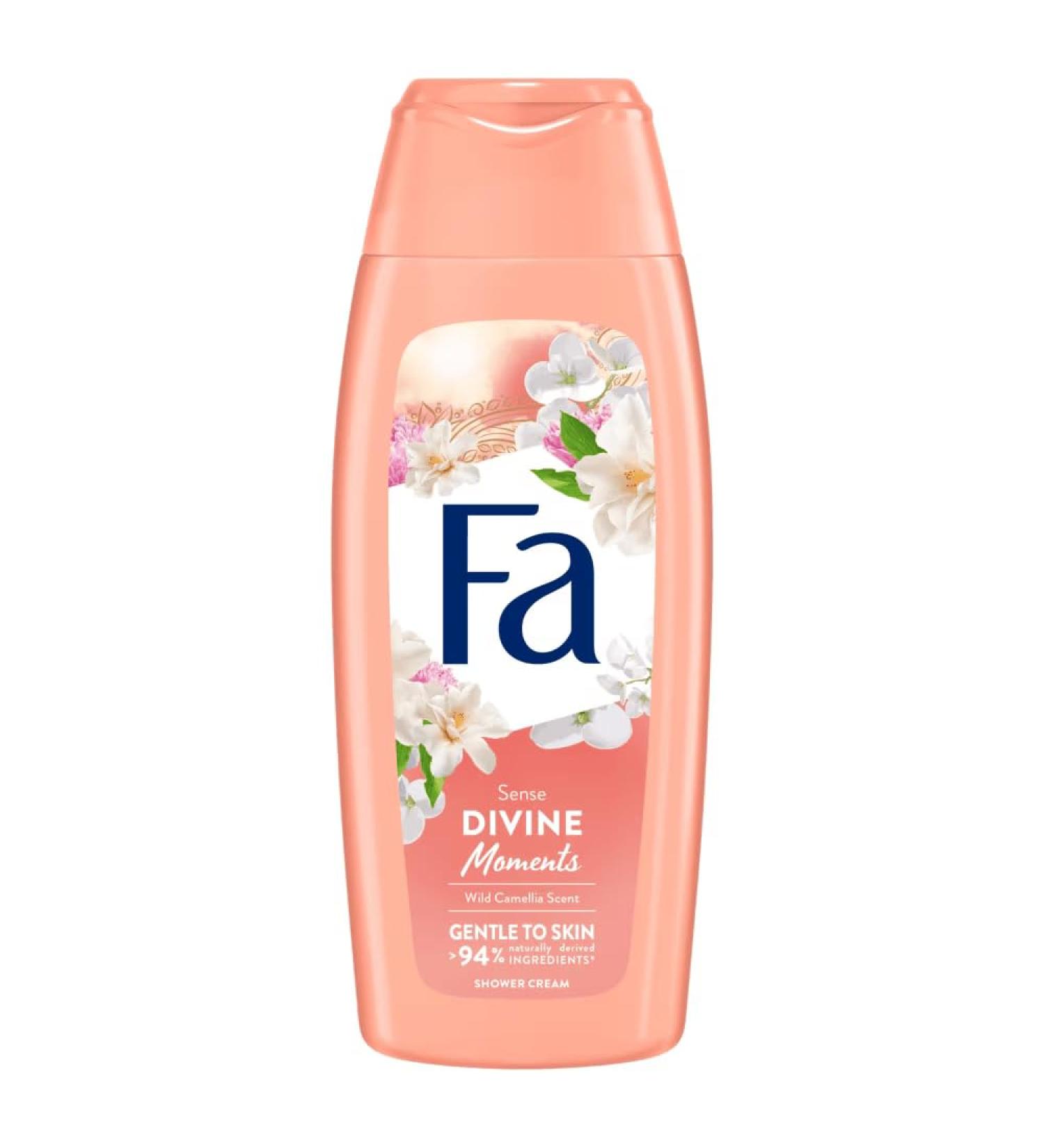 handle Fa Shower gel Devine Moments Wild Camelia Scent 6 pieces 250 ml - Buy Online on GoSupps.com