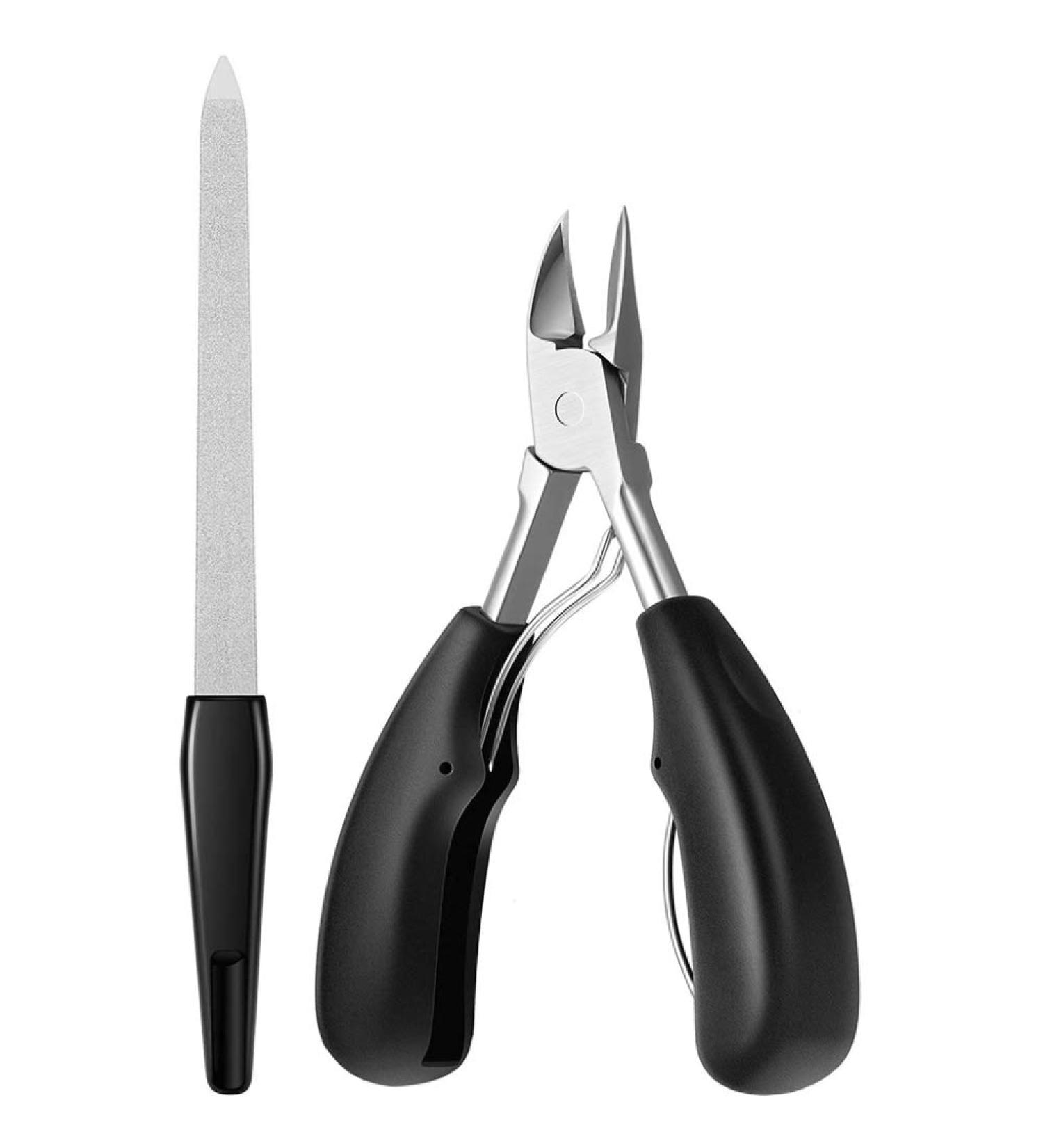 Toenail Clippers Nail Clippers Cuticle Clipper Precision Toenail Clippers for Thick Ingrown Hard Nail Eagle Nose Pliers Scissors Big Nail Nippers Nail Care Tool Set - Buy Online on GoSupps.com