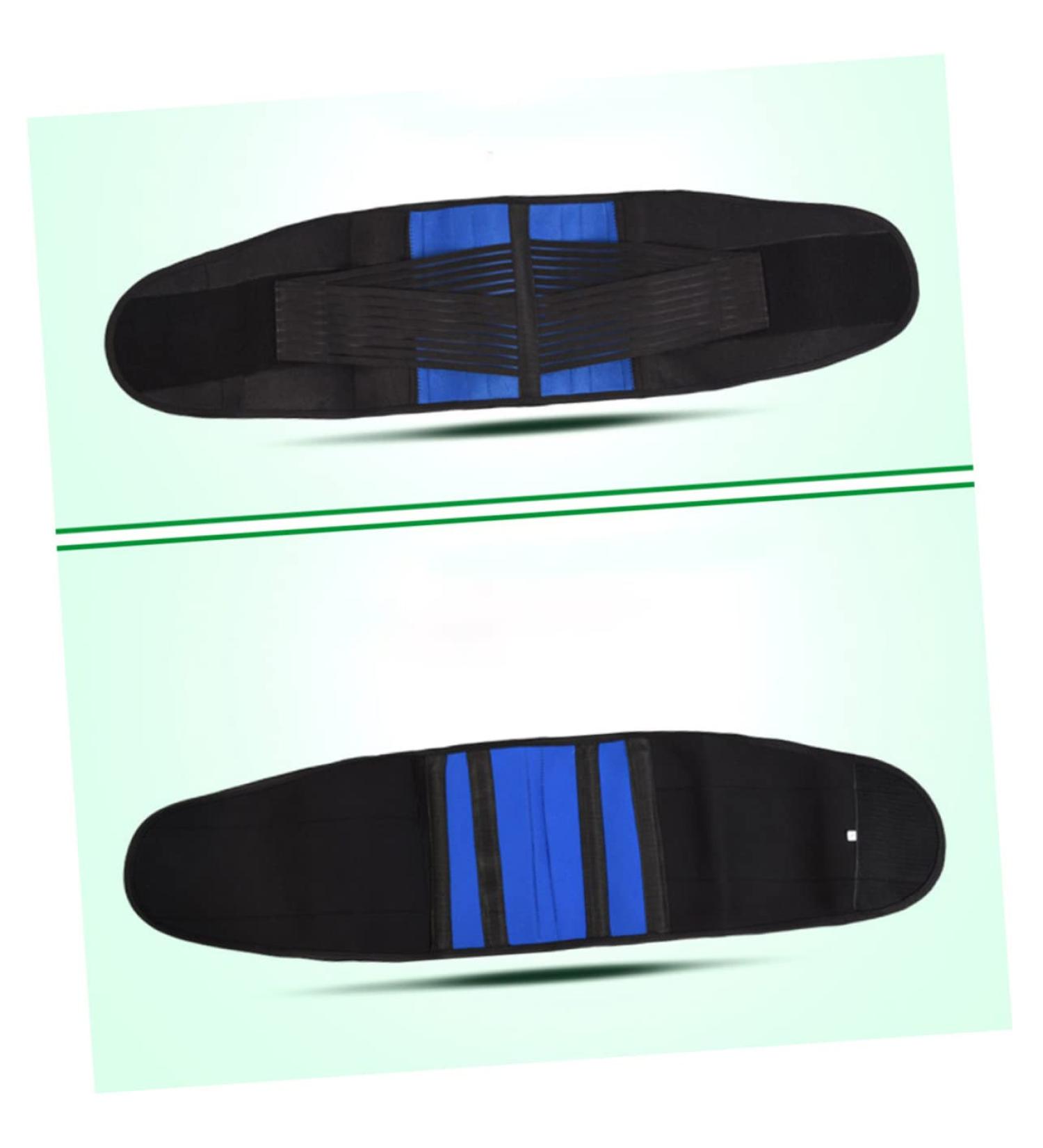 Adjustable Waist Support Belt & Back Brace for Work - XL Black | Ultimate Comfort & Protection for Sports & Fitness - Buy Online on GoSupps.com