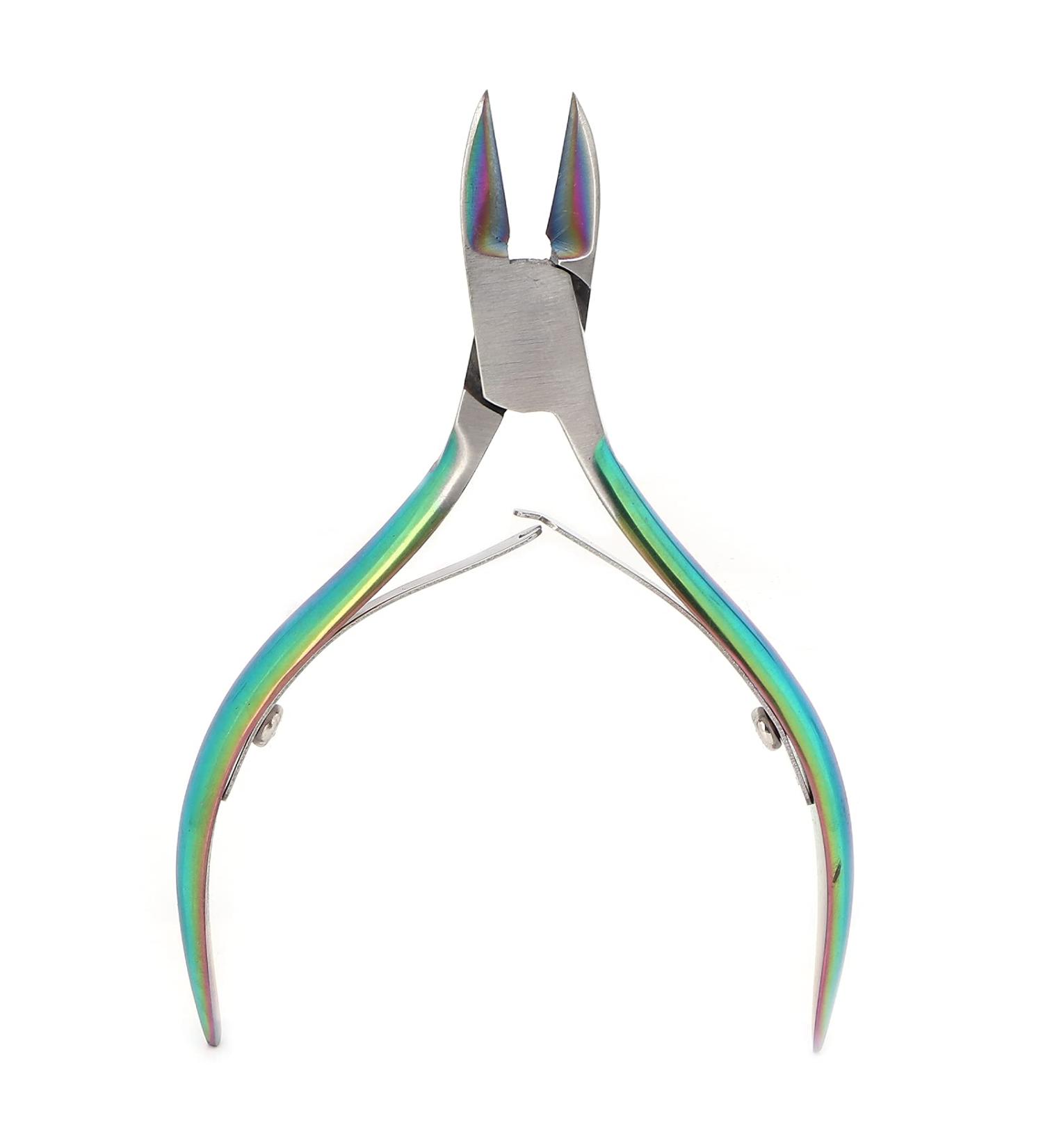 Cuticle Remover Stainless Steel Reduce the Risk Of Infection Olecranon Nail Clipper for Manicure Store for Finger Care for Pedicure Shop - Buy Online on GoSupps.com