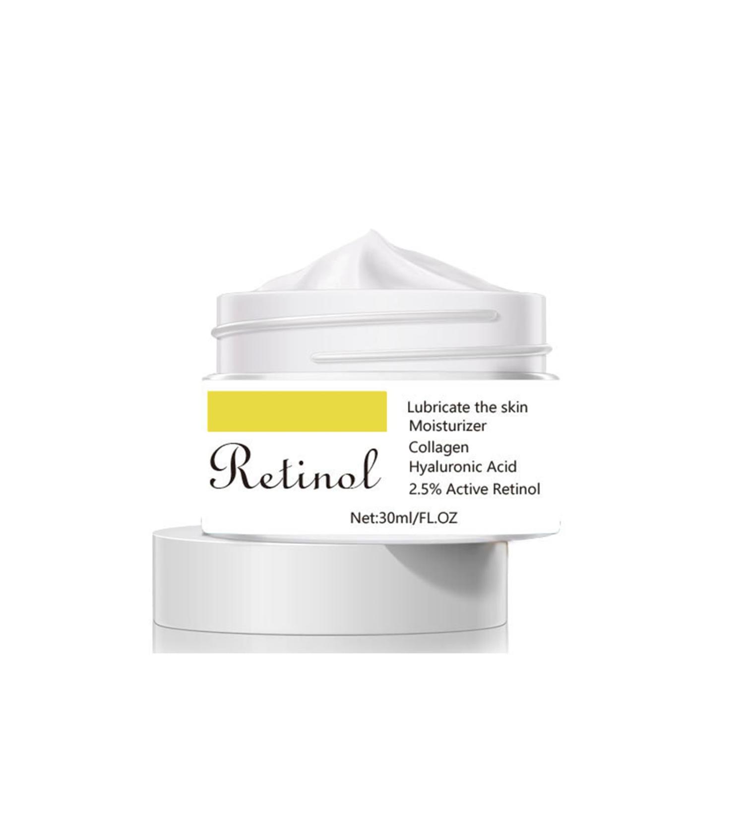 Buy Retinol Cream for Face - Anti-Aging Moisturizer with Hyaluronic Acid | Nourishing Anti-Wrinkle Repair Cream for All Skin Types - 1.05 Oz - Buy Online on GoSupps.com