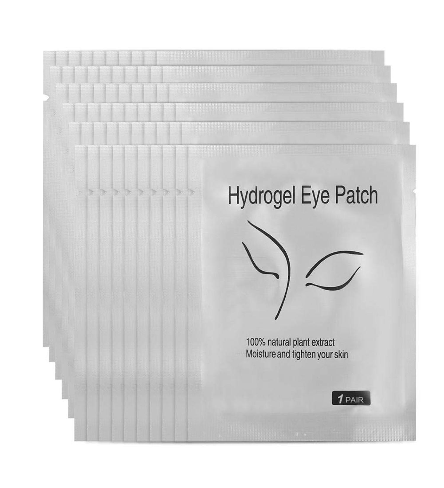 Salmue Hydrogel Under Eye Pads - Comfy & Cool Gel Patches for Eyelash Extensions | Collagen Eye Mask - Silver 50pcs - Buy Online on GoSupps.com
