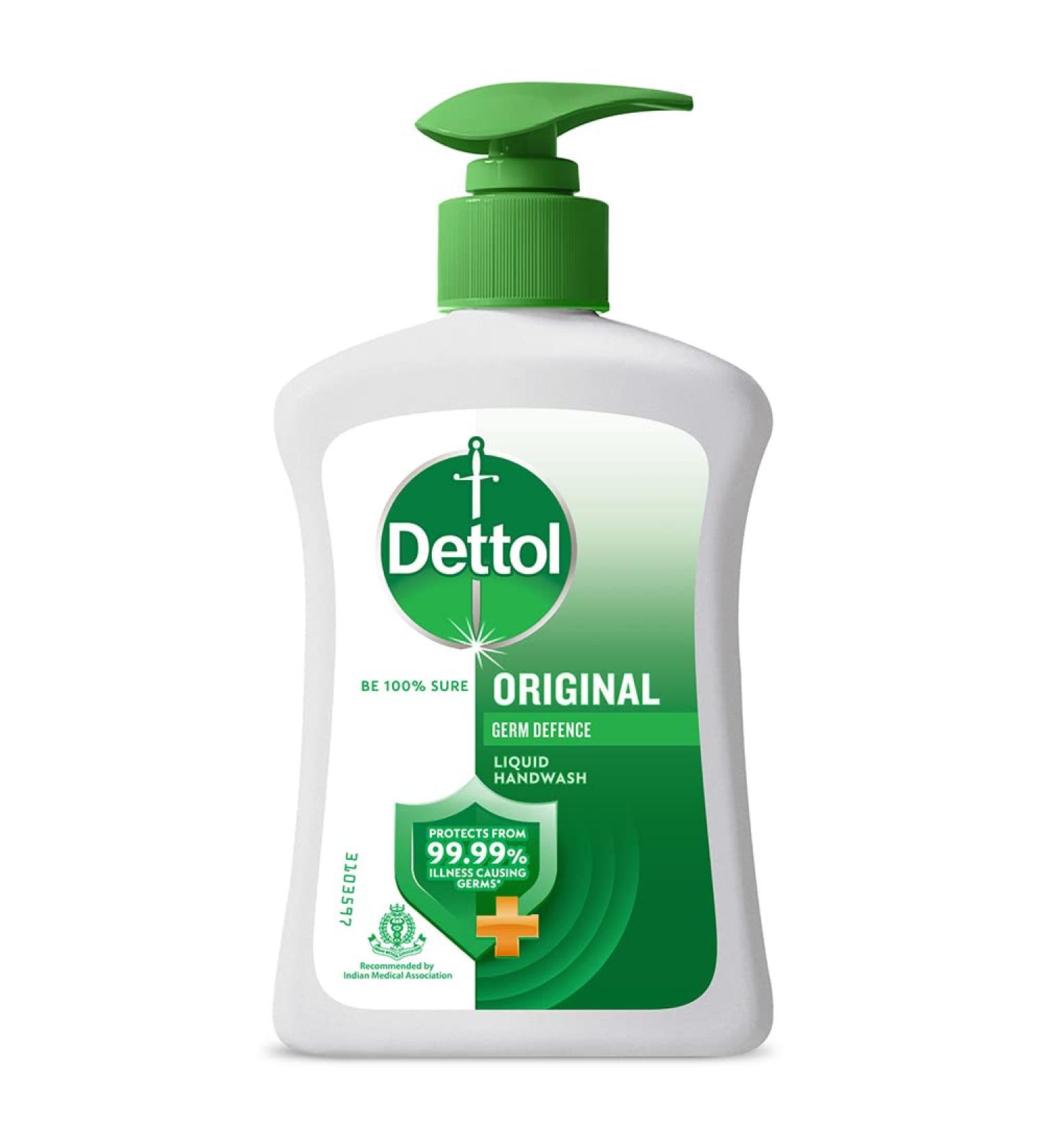 Dettol Original Liquid Handwash 200ml | Everyday Protection for Healthy Hands - Buy Internationally - Buy Online on GoSupps.com