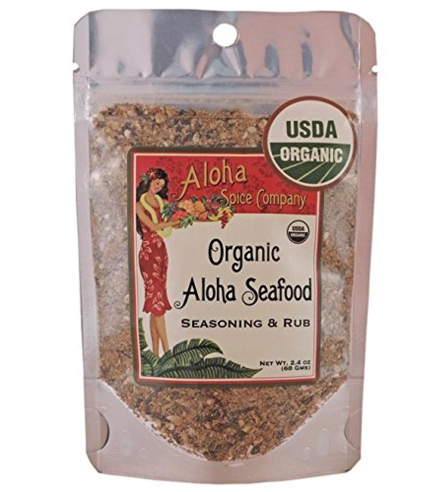Organic Aloha Seafood Seasoning & Rub