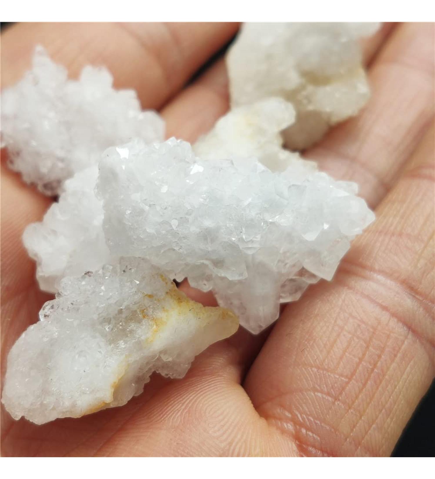 Natural Crystal Rough Natural Pocket Clear White Quartz Cluster SpecimenMineral for Decoration Can be Used for (Color : 1pcs Size : 10-20mm) 10-20mm 1pcs - Buy Online on GoSupps.com
