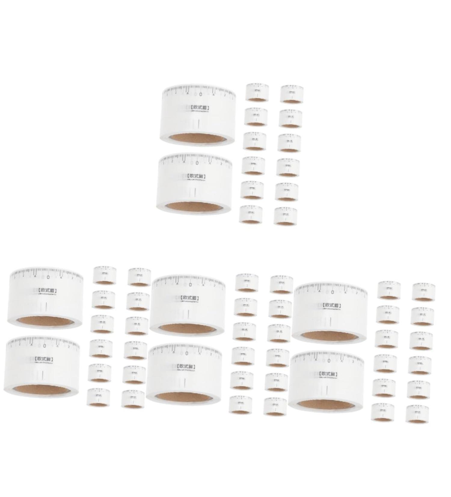 Beavorty 200 Pcs Brow Mapping Tool Eyebrow Stickers Makeup Eye Brow Stencil Suite Labeling Eyebrow Trimming - Buy Online on GoSupps.com