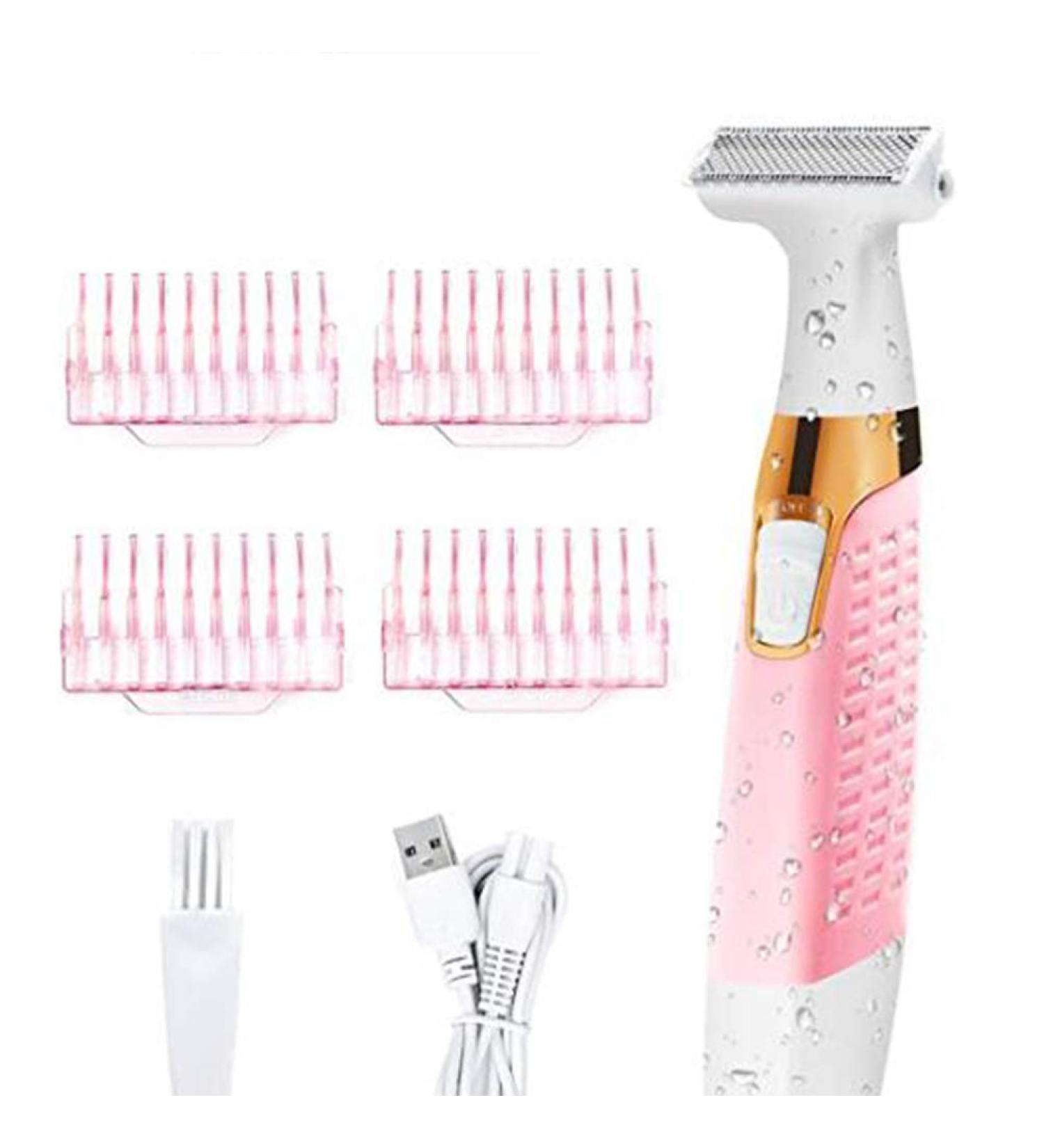 TAEKHW Body Hair Trimmer Portable Arm Armpit Bikini Line Back Leg Hair Shaver Personal Hair Removal Device for Women Ladies Pink - Buy Online on GoSupps.com