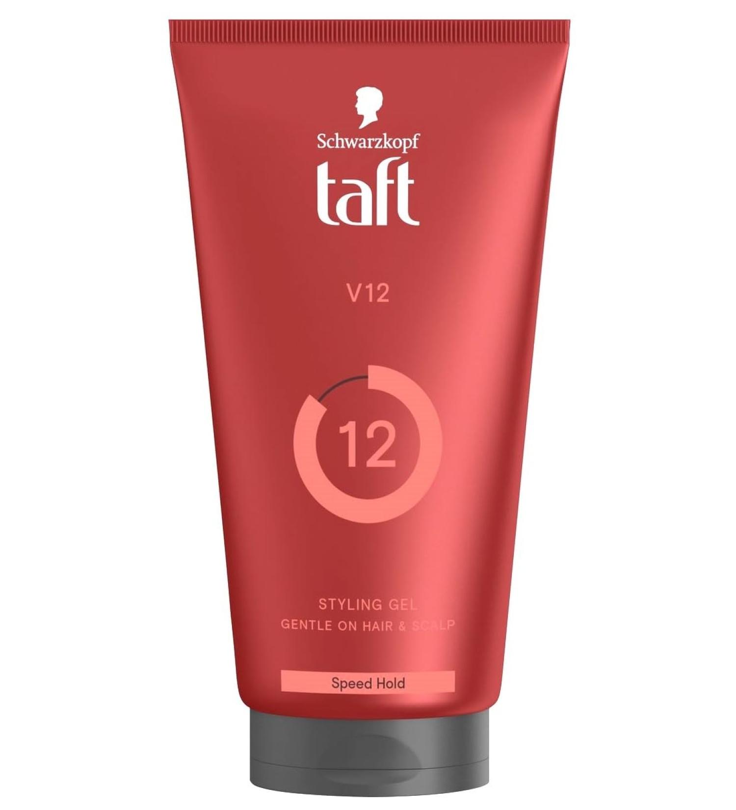 Schwarzkopf Taft Power Gel - V 12 - Tube - Pack of 3 (3 x 150 ml)