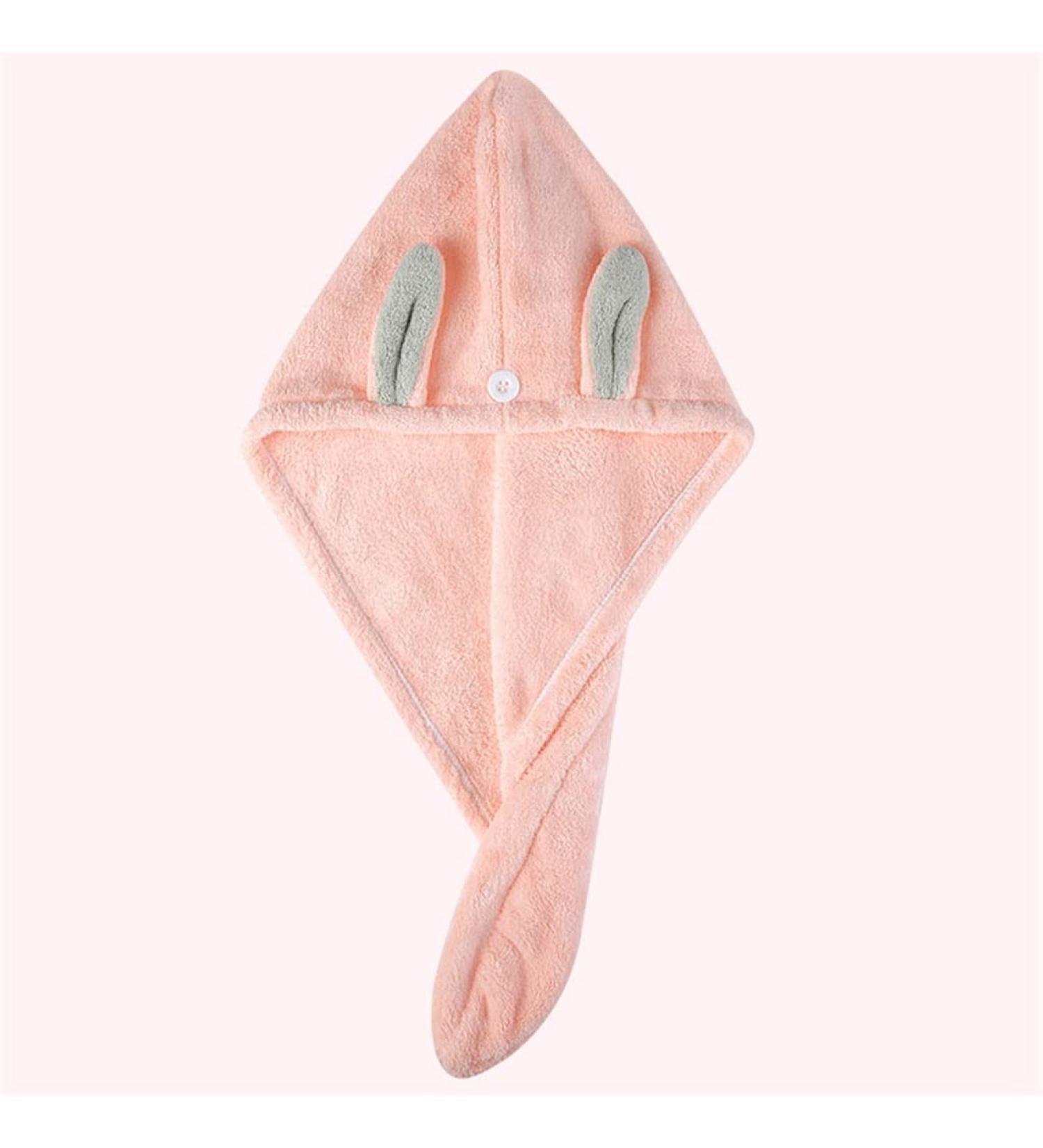 Super Absorbent Dry Hair Cap for Women - Quick-Drying Cute Towel - Shampoo & Shower Cap - Color C - Buy Online on GoSupps.com