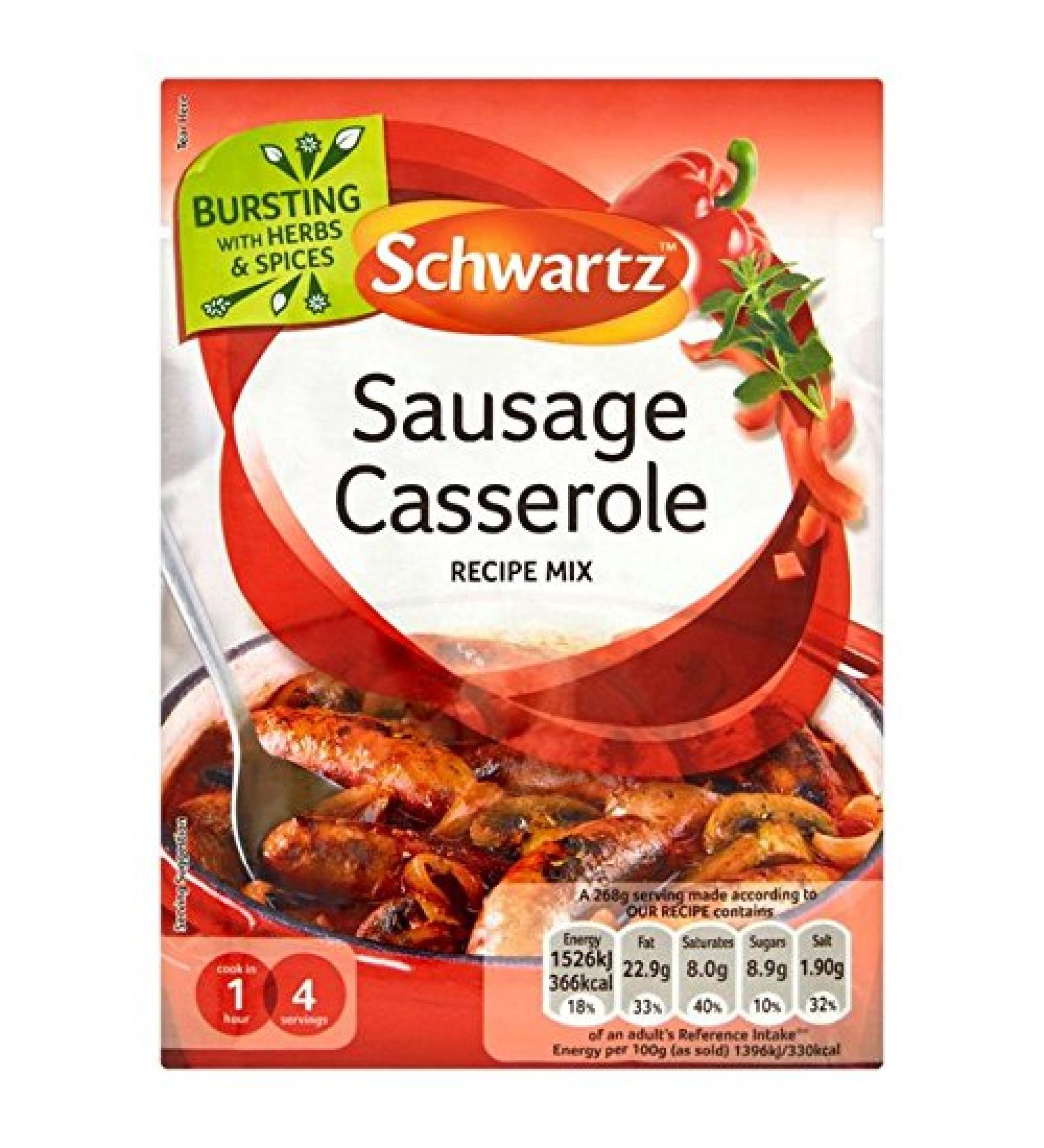 Schwartz Schwartz Sausage Casserole Mix 35g