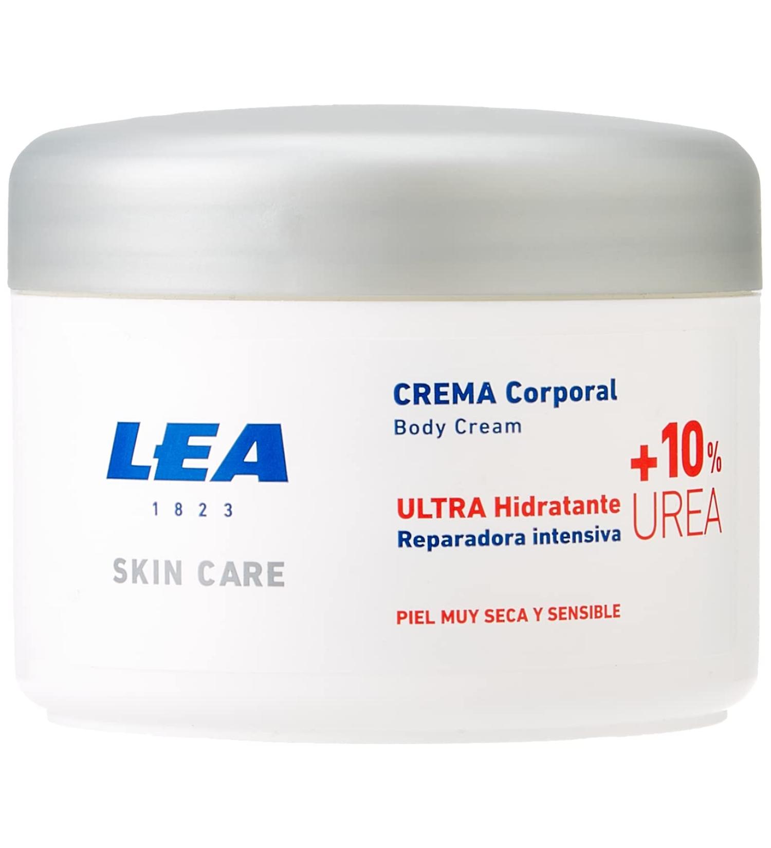 Lea Unisex Skin Care Cream with Urea - Intense Hydration for Very Dry Skin - 200 ml - Black - EU Shipping Available - Buy Online on GoSupps.com