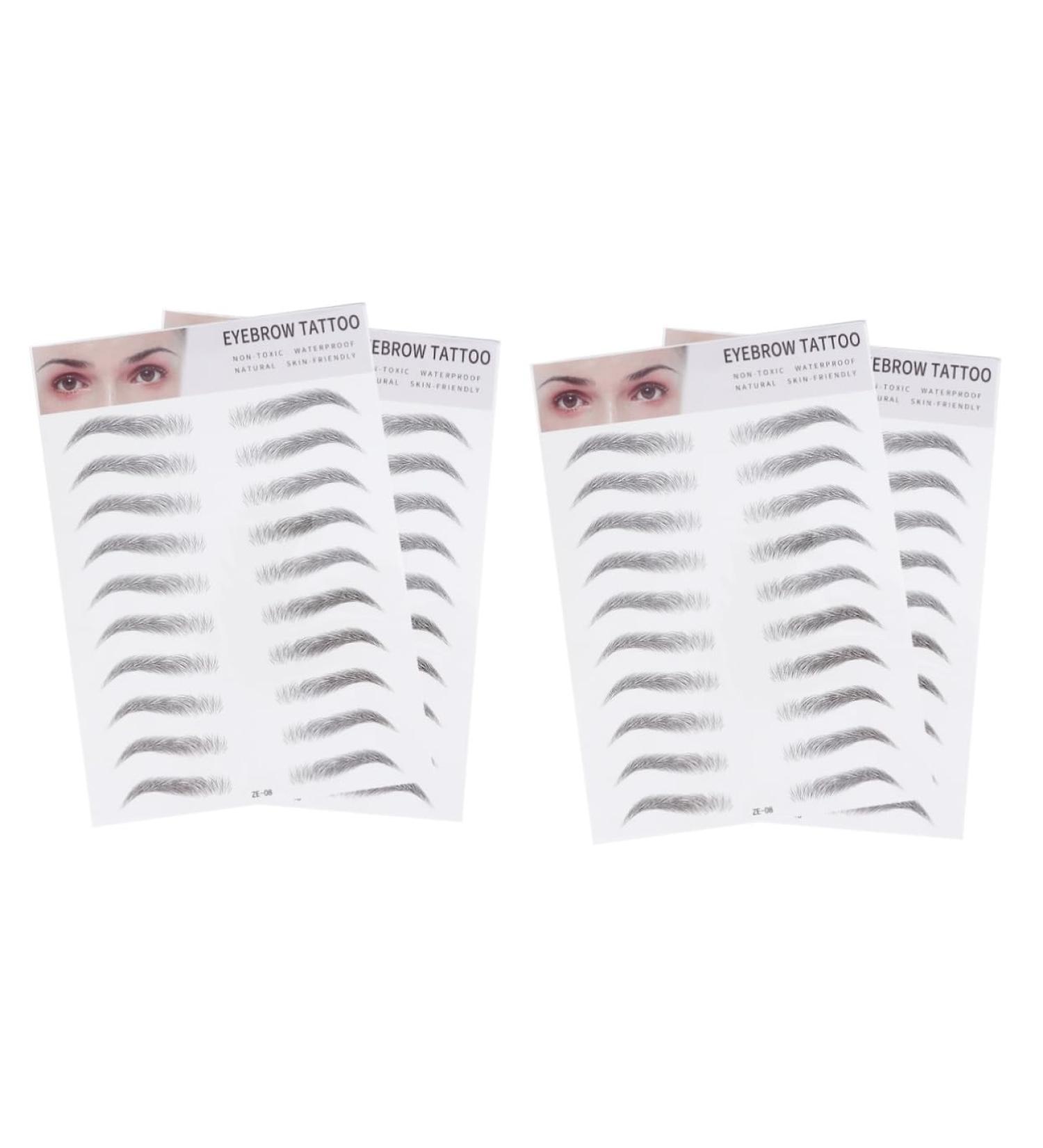 FOMIYES 4 pcs Transfer Tool Hair-like Artificial Men Black Stickers Eyebrow for Imitation Women Type 1 count (Pack of 1) Blackx2pcs - Buy Online on GoSupps.com