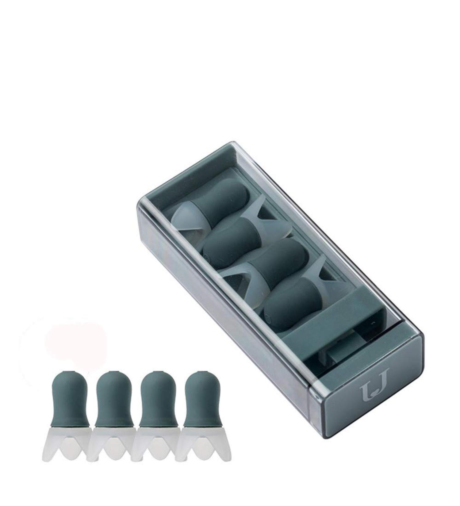 Buy Sleeping Silicone Earplugs - 4 Pairs for Ultimate Noise Reduction (32DB) | Perfect for Sleep Snoring Swimming Concerts & More - Buy Online on GoSupps.com