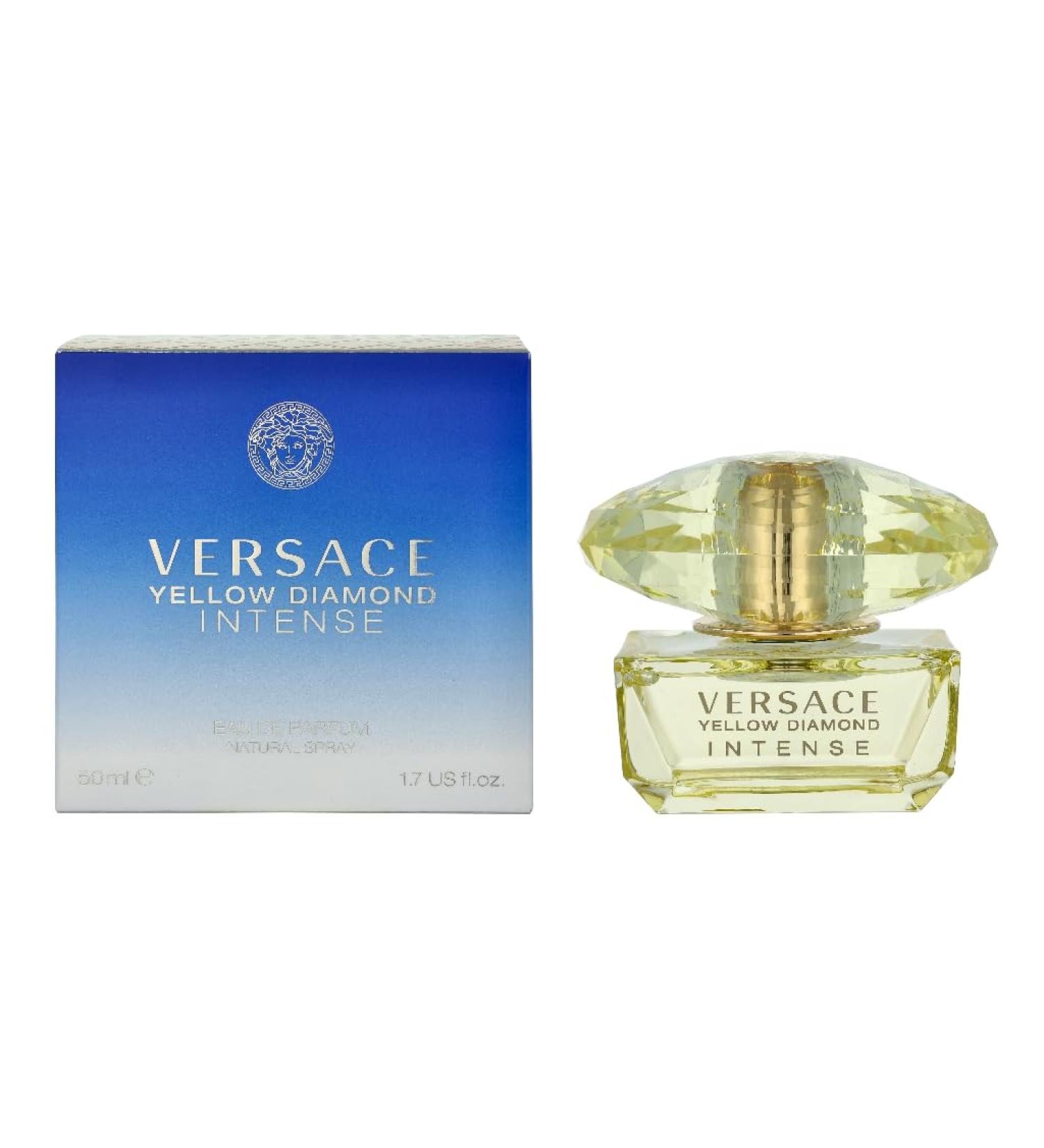 VERSACE Yellow Diamond Intense Eau De Parfum Spray 1.7 Fluid Ounce 1.7 Fl Oz (Pack of 1) - Buy Online on GoSupps.com