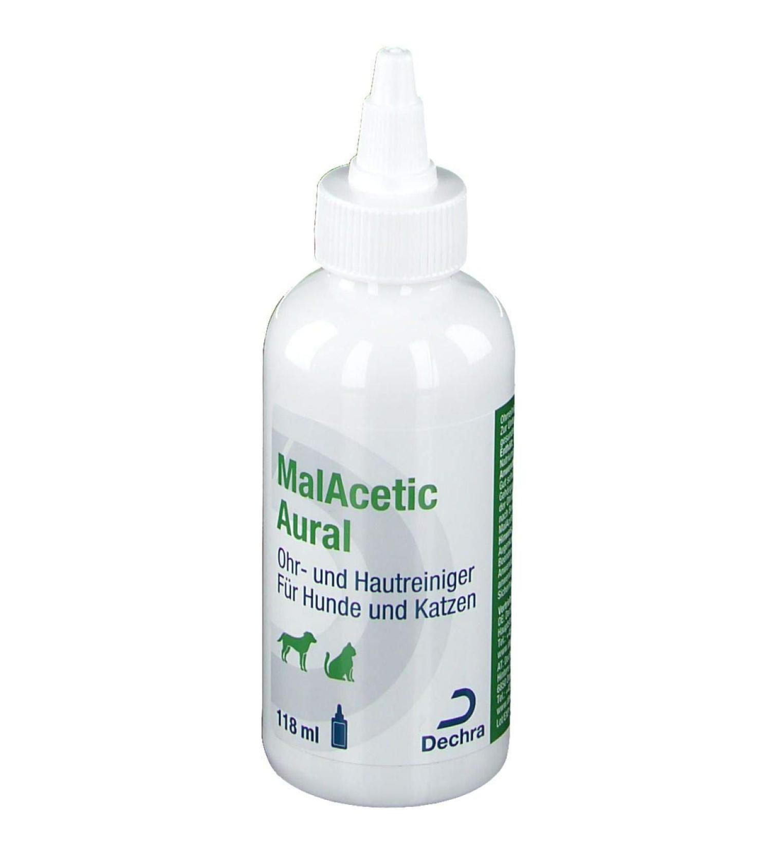 Dechra - Malacetic ear and skin cleaner for dogs and cats 1 pack (1 x 118 ml)