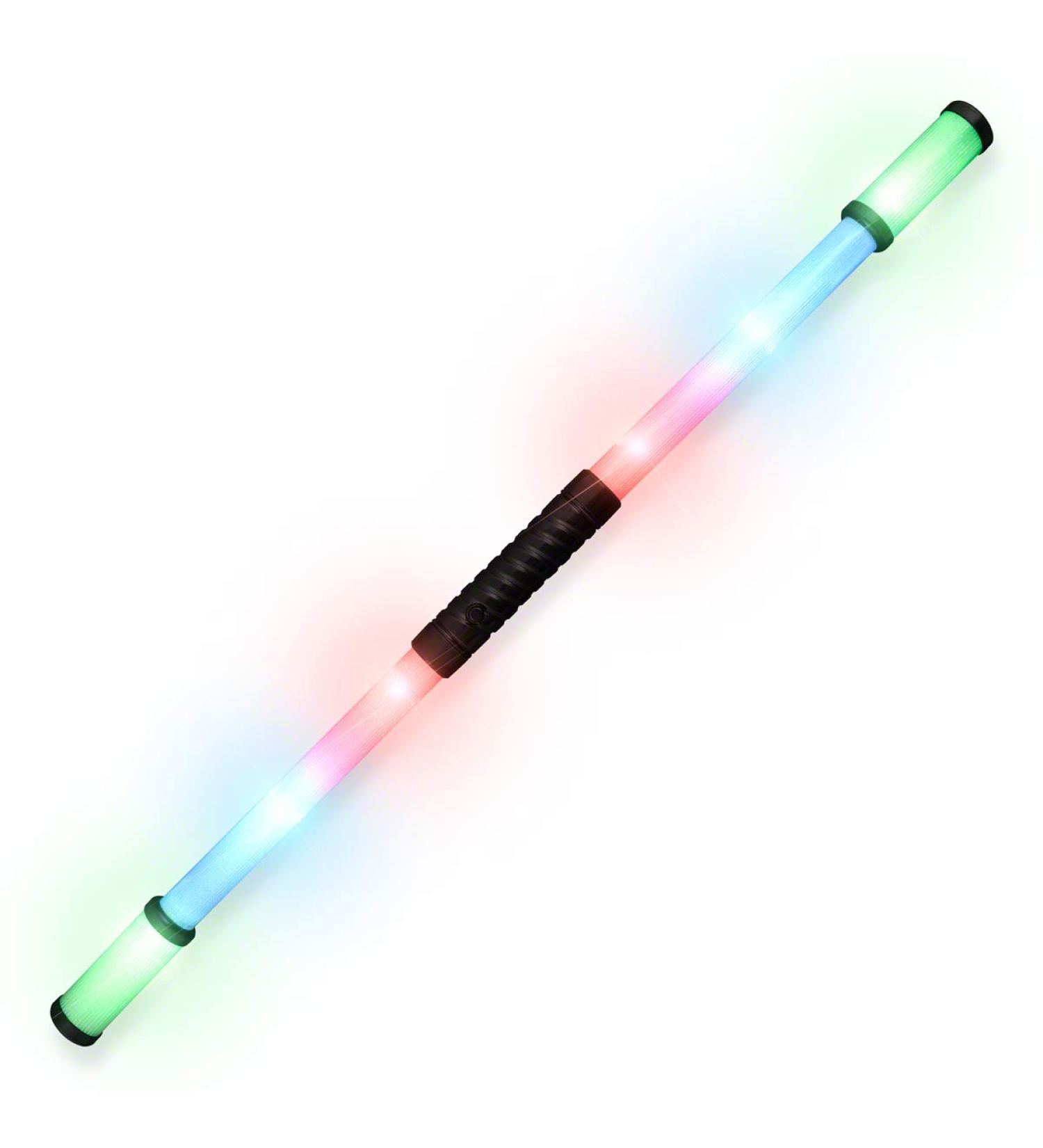 Light Up Batons with Multicolor LED Lights - Jumbo 27.5 Novelty Sticks | FlashingBlinkyLights - Buy Online on GoSupps.com