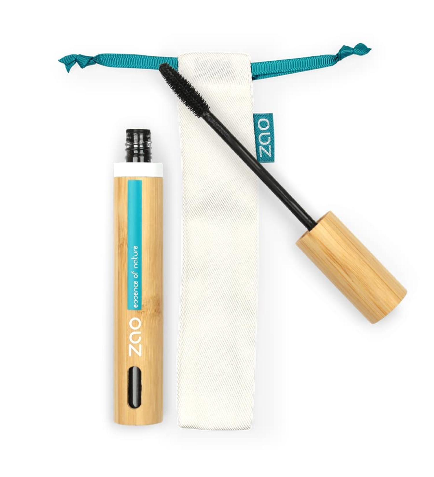 ZAO - RECHARGEABLE organic vegan Definition Mascara - 095 Black - Buy Online on GoSupps.com