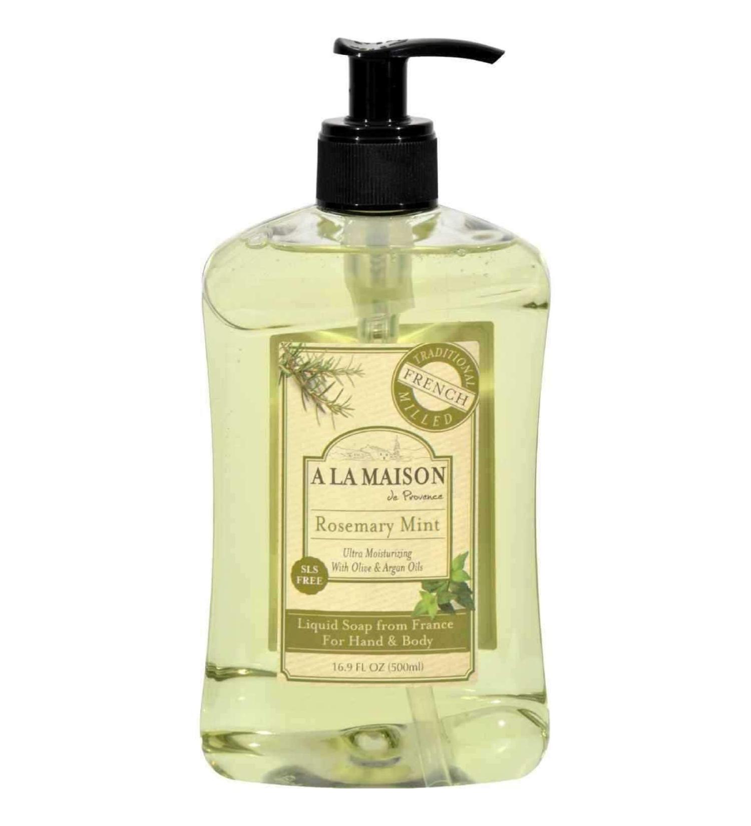 A La Maison Soap Liq Frnch Rsmry Mint