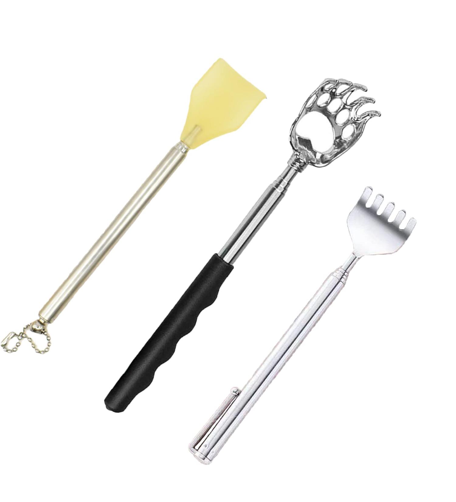 Scratching hand back scratcher telescopic back scratcher extendable for back and head scratching scratching back scratcher