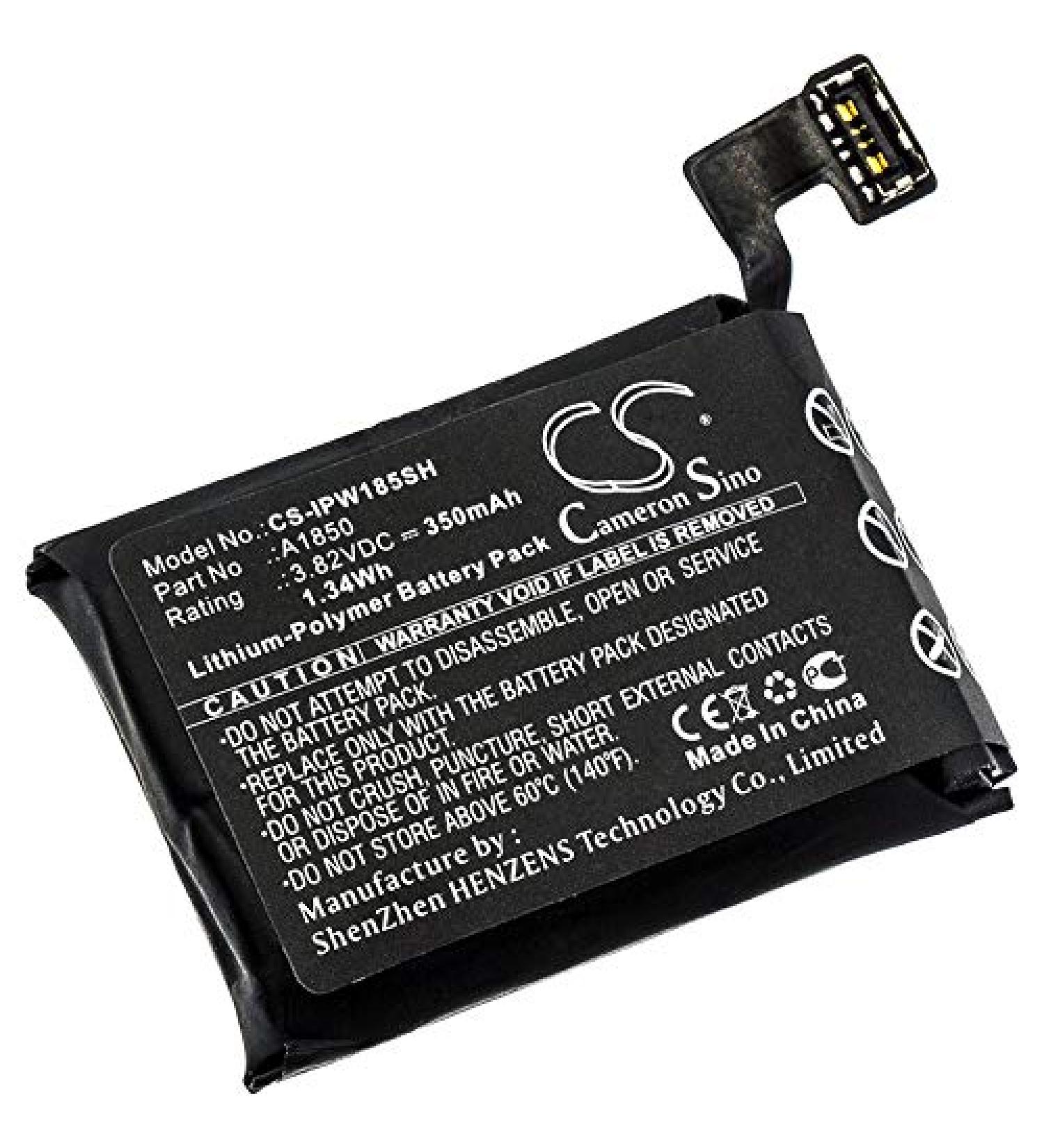 Buy A1850 350mAh Battery for Apple Watch Series 3 & 4G - Compatible with MQK32LL/A MQL42LL/A MQL32LL/A & More - International Shipping Available - Buy Online on GoSupps.com