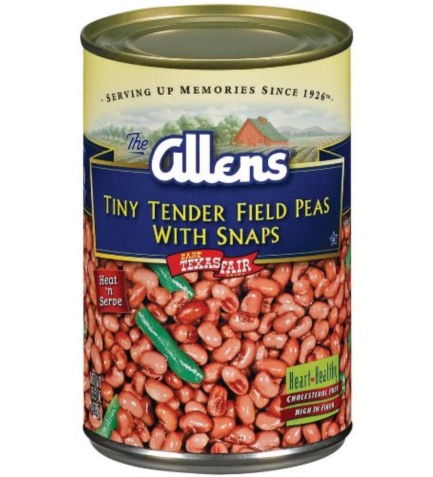Allen's Field Pea With Snap, 15.5-Ounce (Pack of 6) 15.5 Ounce (Pack of 6)