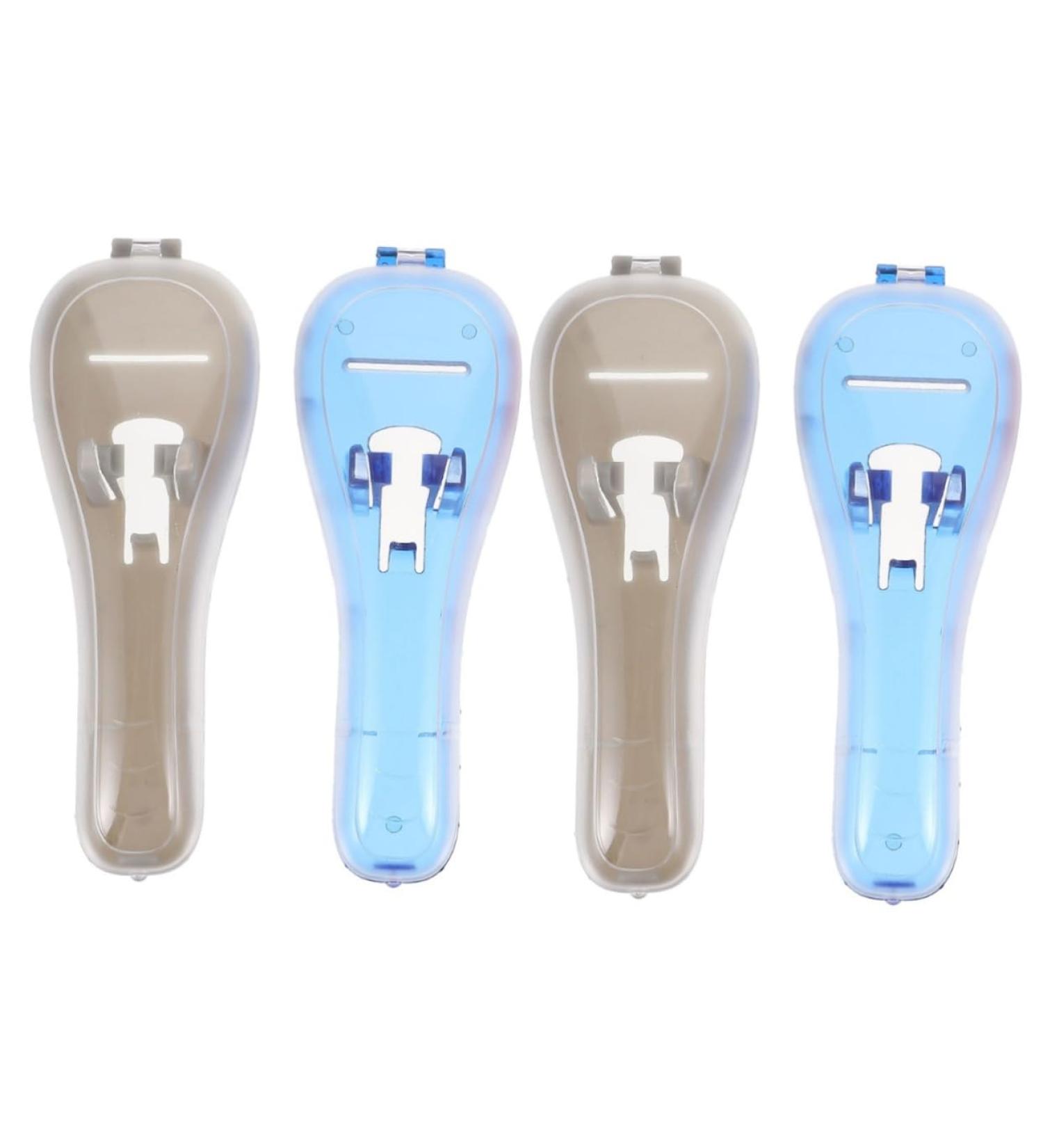 Magiclulu 4-Piece Razor Storage Box Set | Baby & Men's Shaving Cases | Travel Containers | Compact 16.5x6x3.5cm | Blue - Buy Online on GoSupps.com