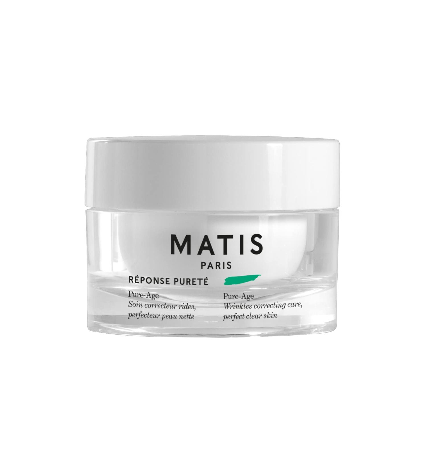 MATIS PARIS PURE-AGE Cream Anti-Wrinkle for Combo-Oily Skins with AHA for clear skin #A0610011 - Buy Online on GoSupps.com