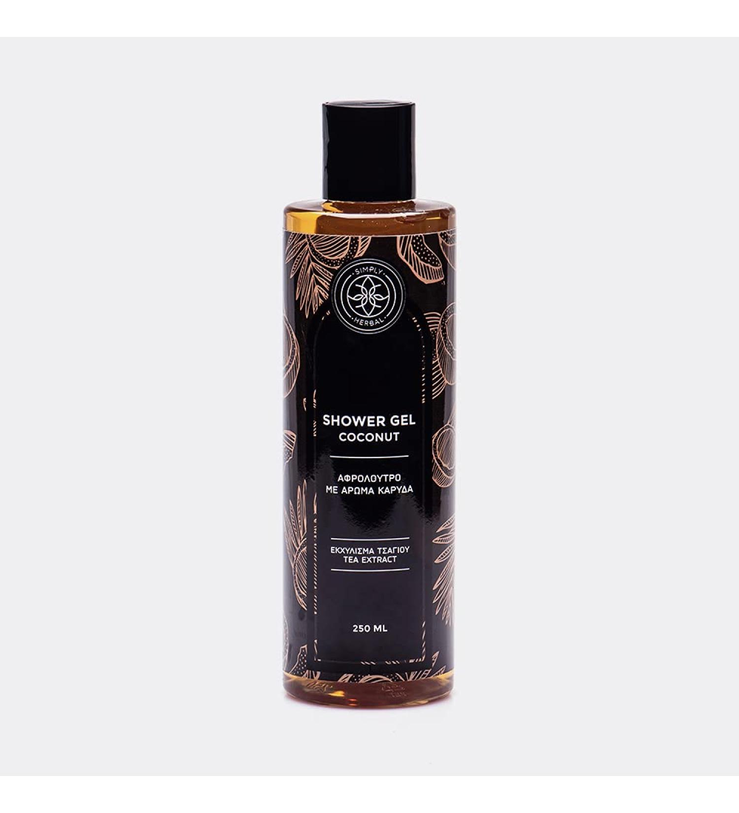 Simply Herbal Shower Gel Coconut with Tea Extract (250ml)