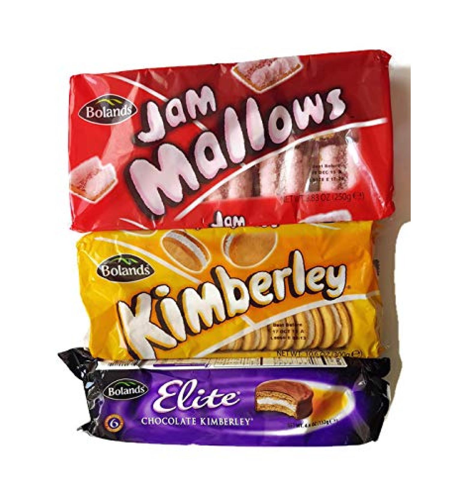  Sweet Things Bolands Irish Kimberley Biscuits Purple Jam Kimberley Chocolate (Pack of 3) - Buy Online on GoSupps.com