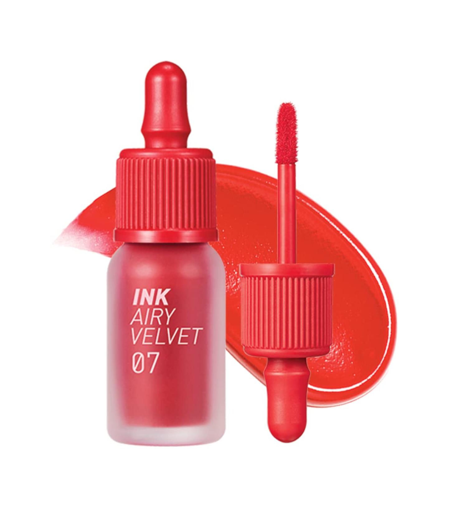 Peripera Ink Airy Velvet Lip Tint Liquid Lip 007 HEART GRAPEFRUIT (0.14 fl oz): Buy Online Now - Buy Online on GoSupps.com